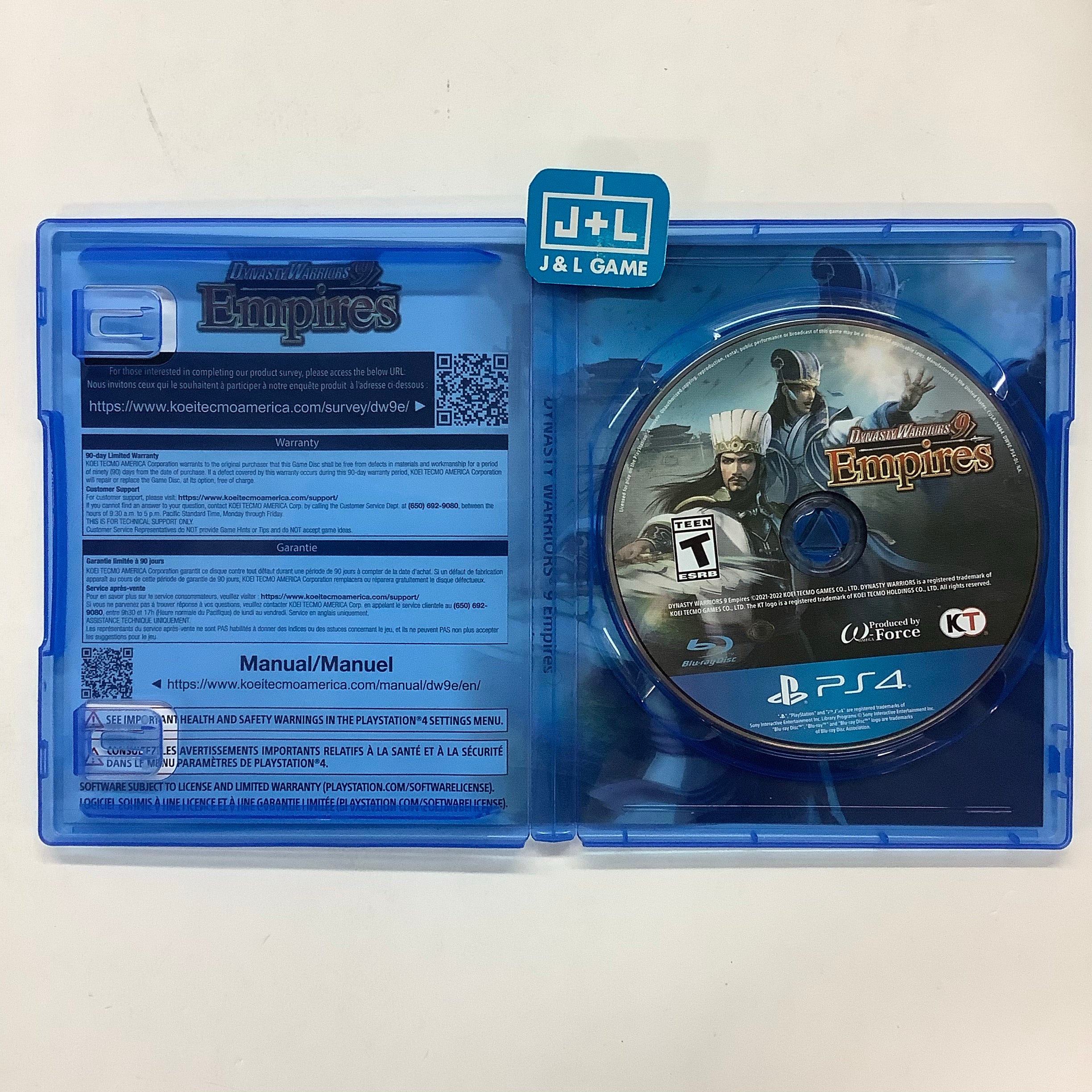 Dynasty Warriors 9 Empires - (PS4) PlayStation 4 [UNBOXING] Video Games KT   