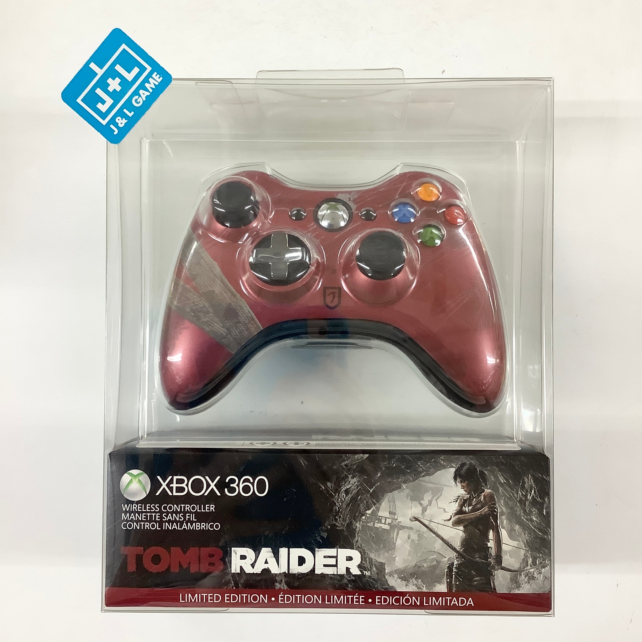 Microsoft Xbox 360 Tomb Raider Limited Edition Wireless Controller - Xbox 360 Accessories Microsoft   