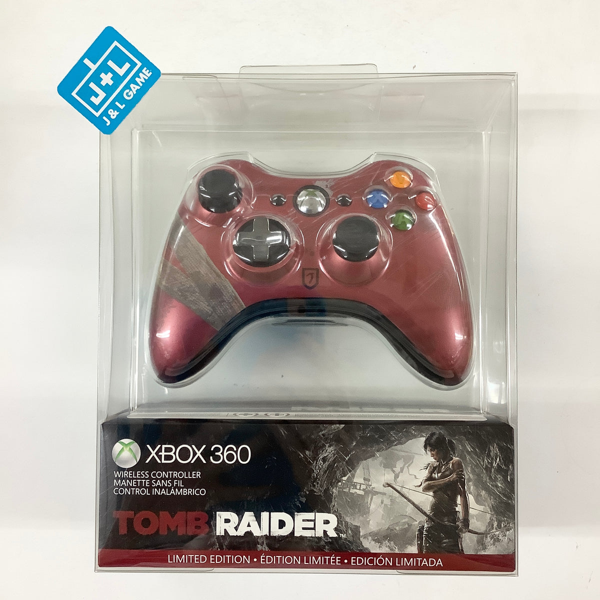 Microsoft Xbox 360 Tomb Raider Limited Edition Wireless Controller 