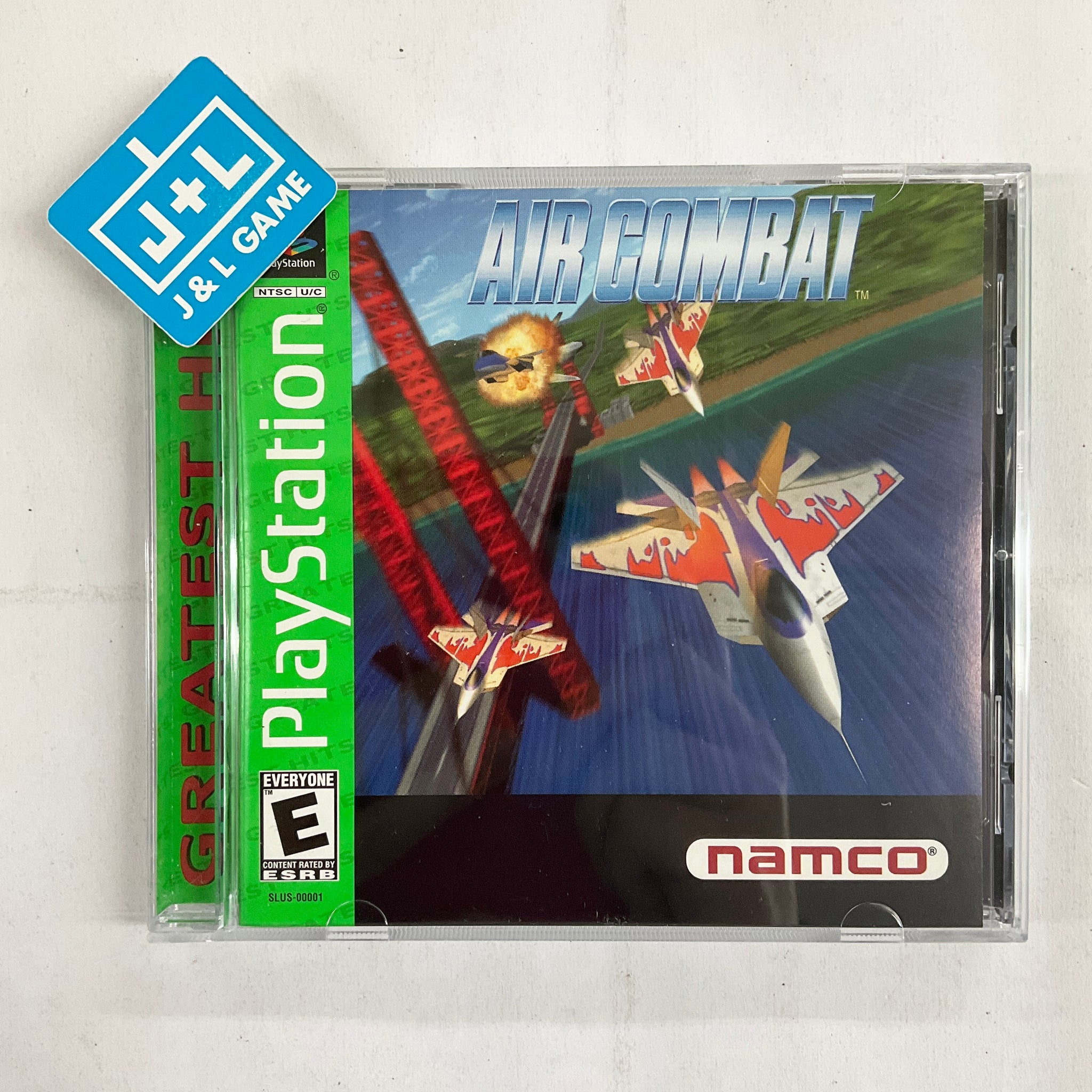 Air Combat (Greatest Hits) - (PS1) PlayStation 1 [Pre-Owned] Video Games Namco   