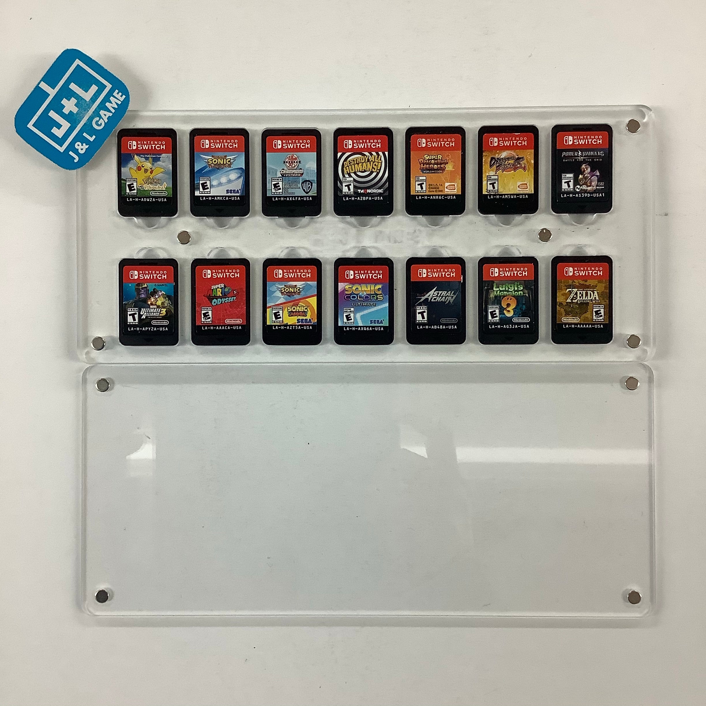 Daney Clear Game Card Case (14 Slots) - (NSW) Nintendo Switch Accessories DANEY   