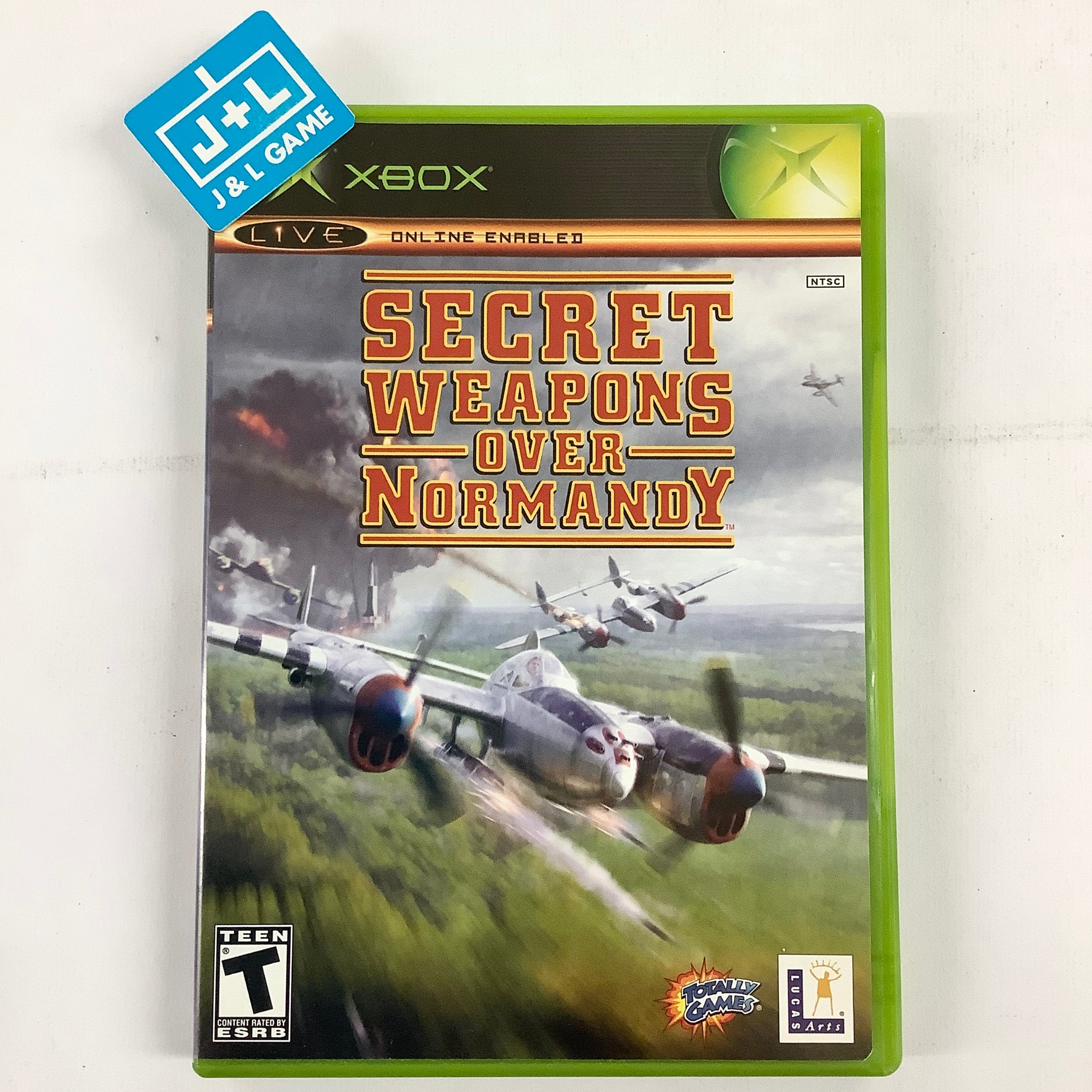 Secret Weapons Over Normandy - (XB) Xbox [Pre-Owned] Video Games LucasArts   