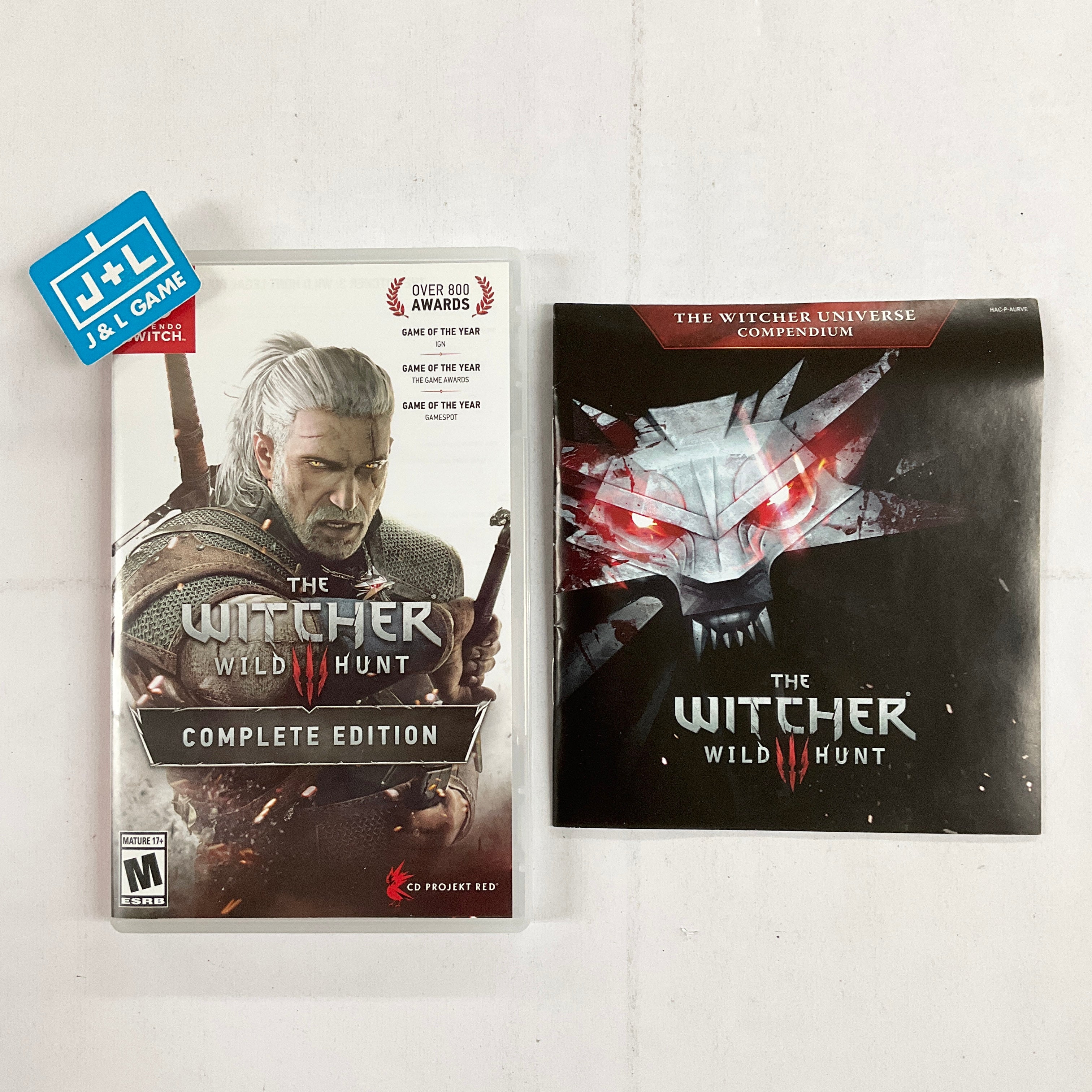 The Witcher 3: Wild Hunt Complete Edition - (NSW) Nintendo Switch [Pre-Owned] Video Games CD Projekt Red   