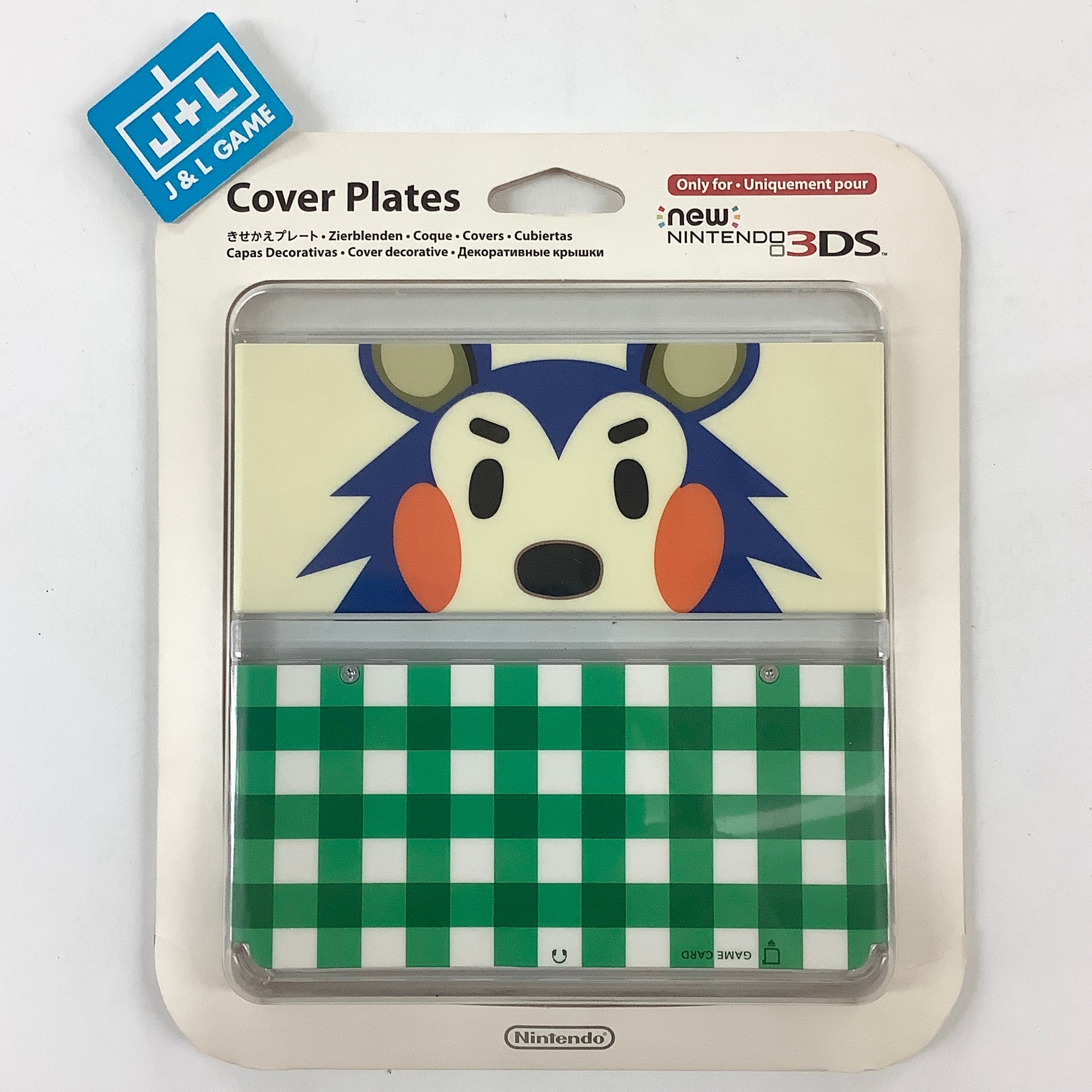 New Nintendo 3DS Cover Plates No.015 (Animal Crossing Mabel) - New Nintendo 3DS (Japanese Import) Accessories Nintendo   