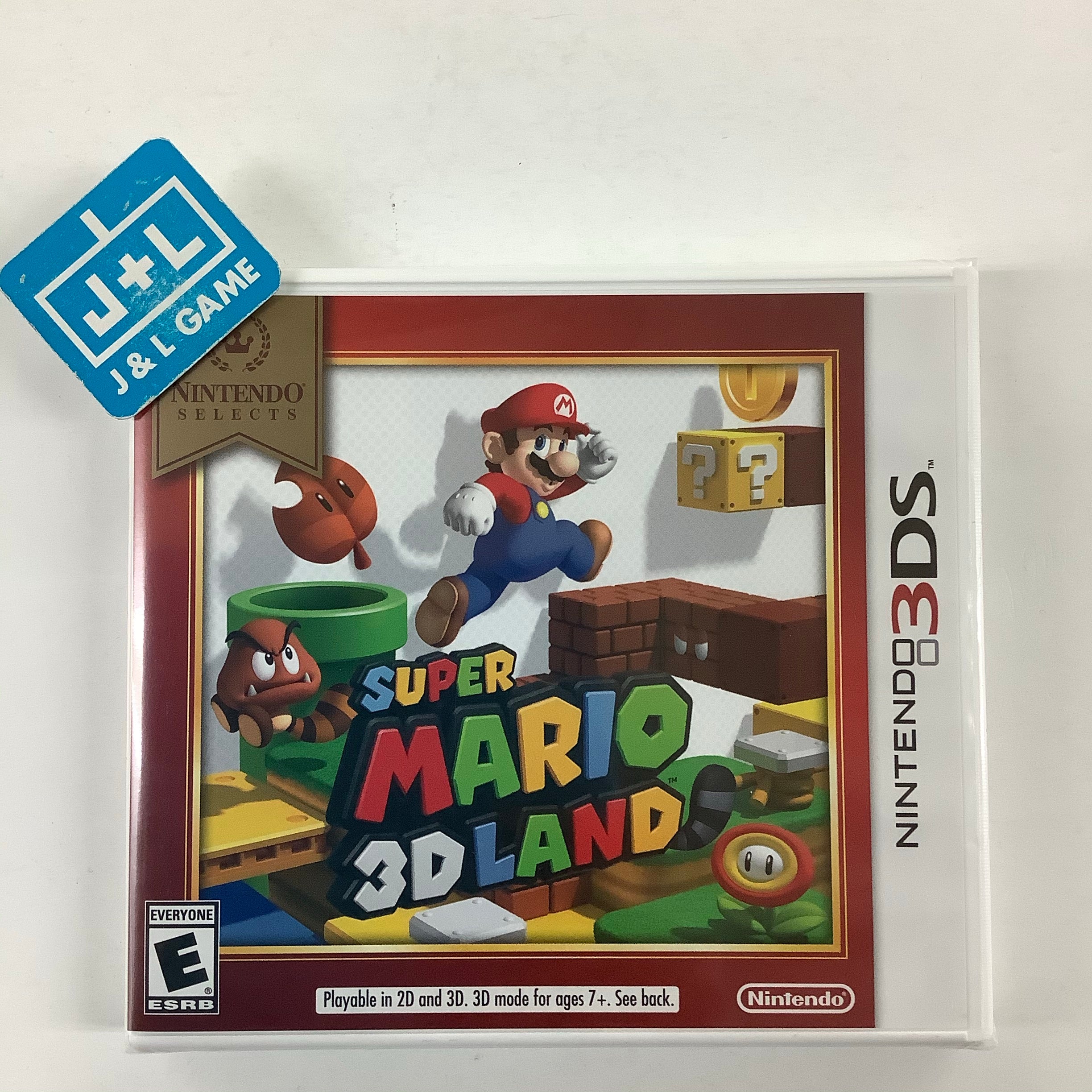 Super Mario 3D Land (Nintendo Selects) - Nintendo 3DS Video Games Nintendo   
