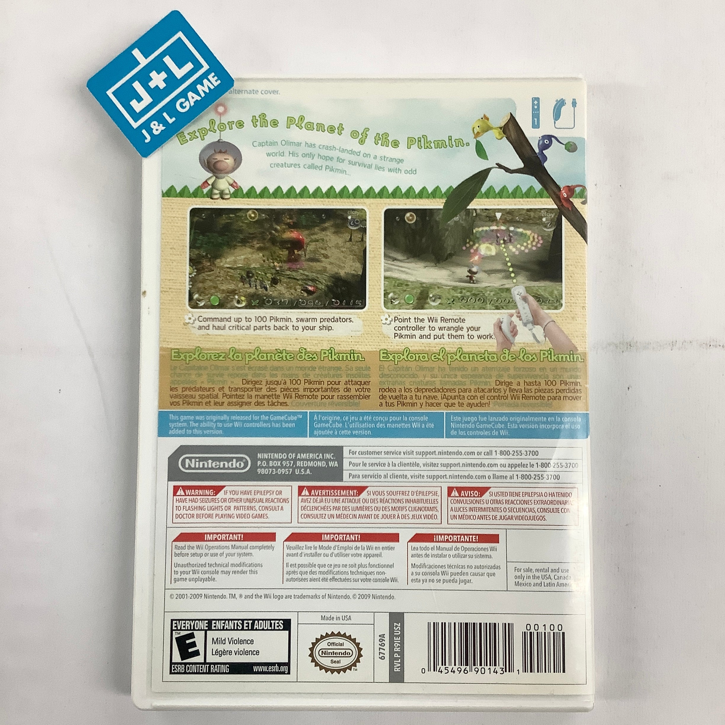 Pikmin (New Play Control!) - Nintendo Wii [Pre-Owned] Video Games Nintendo   