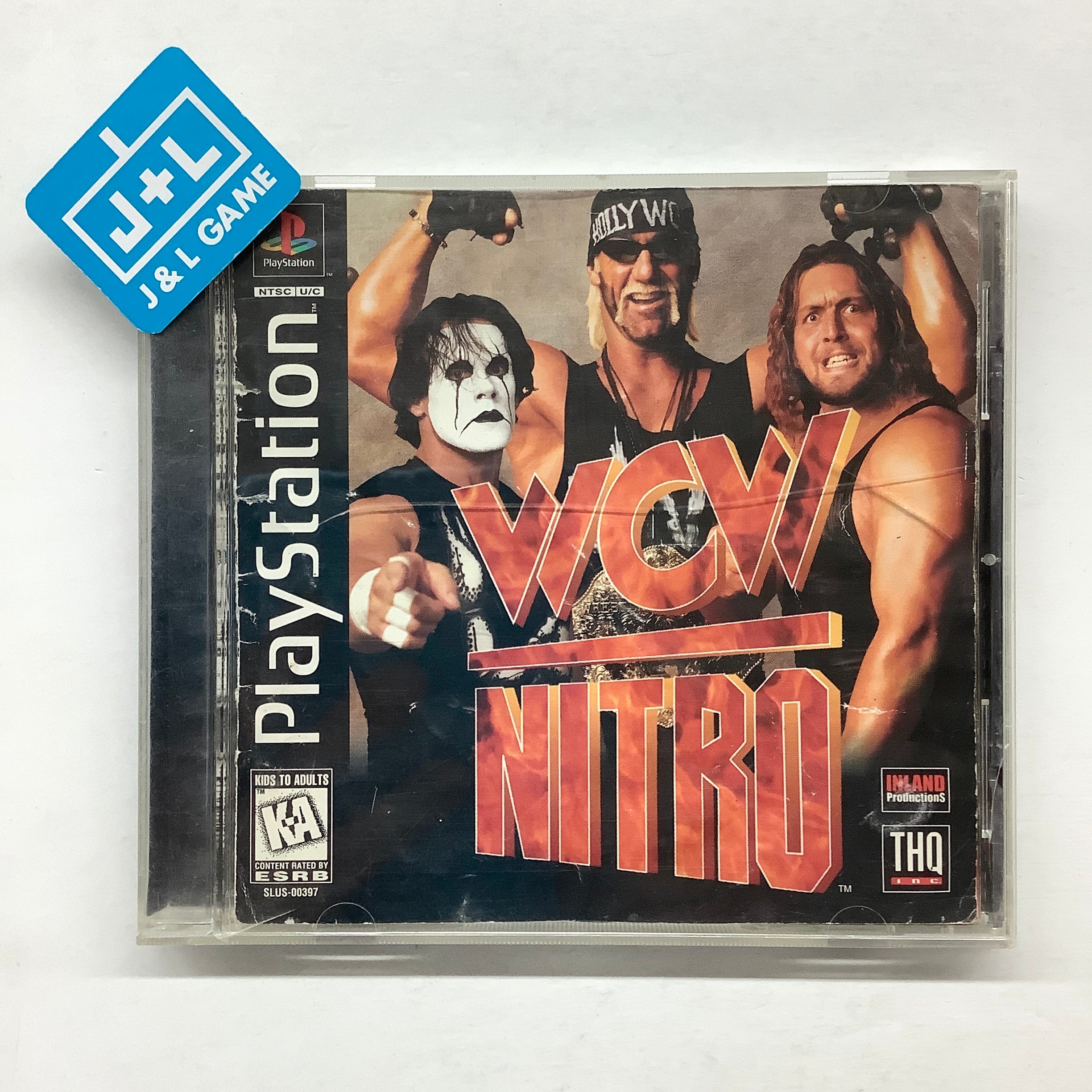 WCW Nitro - (PS1) PlayStation 1 [Pre-Owned] Video Games THQ   