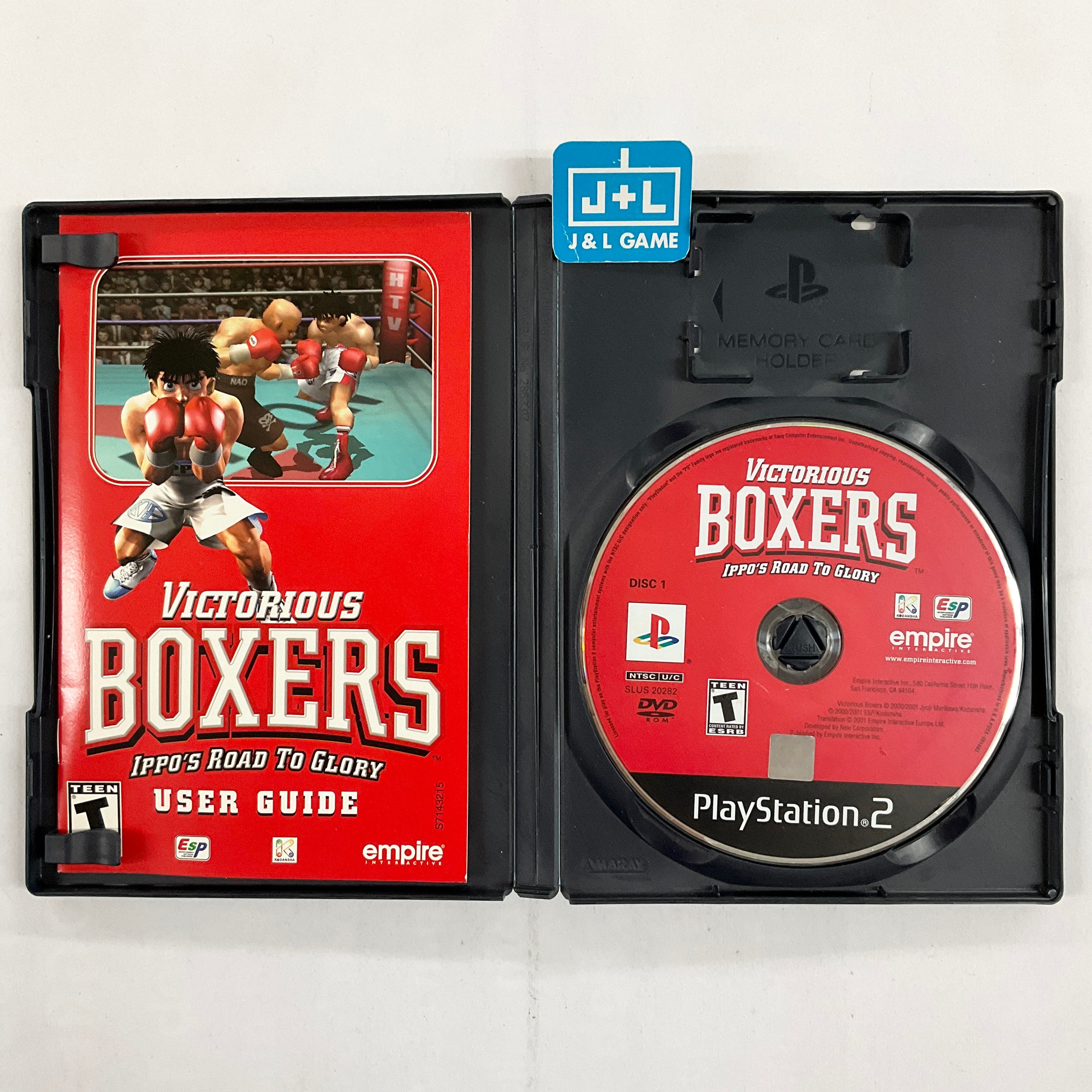 Victorious Boxers: Ippo's Road to Glory - (PS2) PlayStation 2 [Pre-Owned] Video Games Empire Interactive   