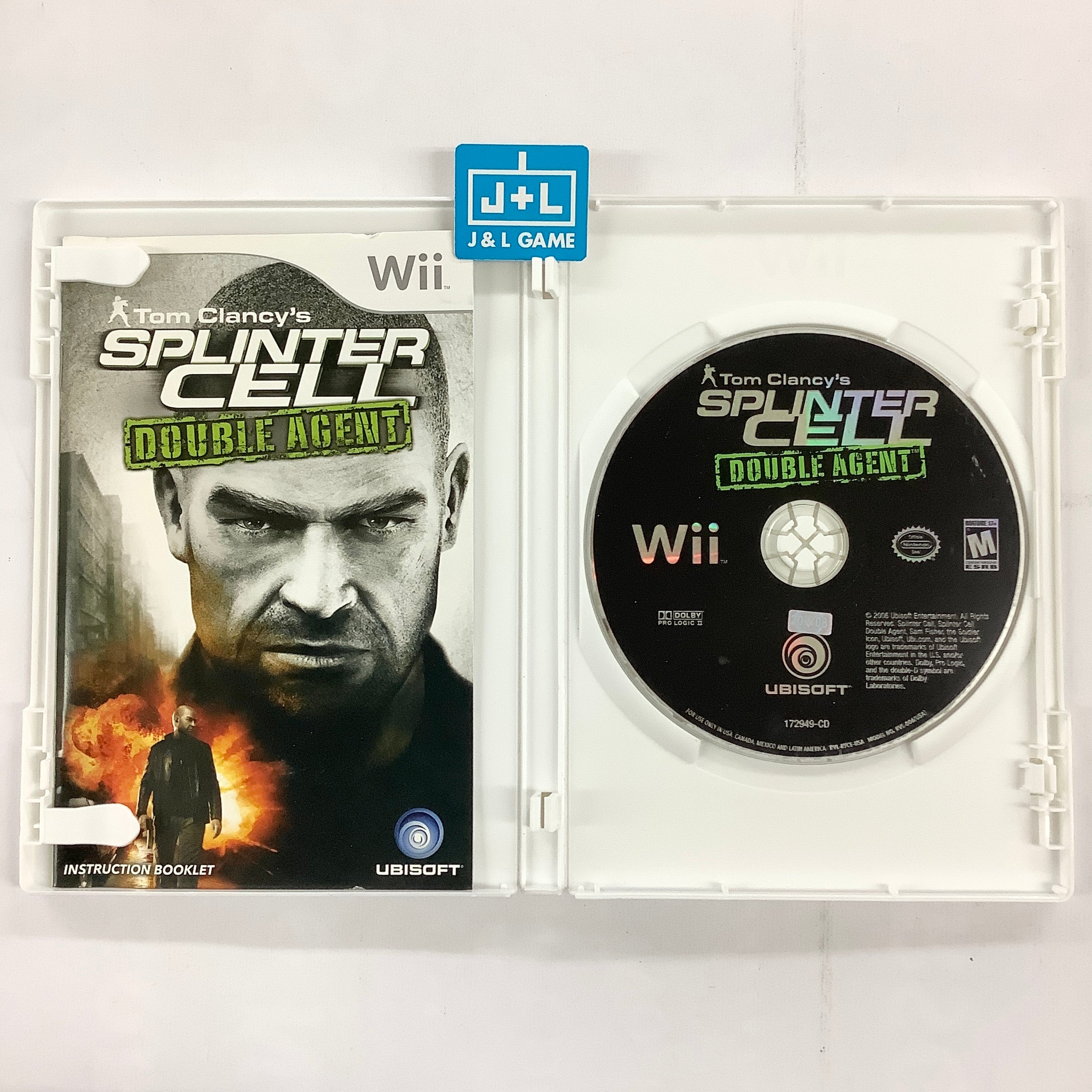 Tom Clancy's Splinter Cell: Double Agent - Nintendo Wii [Pre-Owned] Video Games Ubisoft   