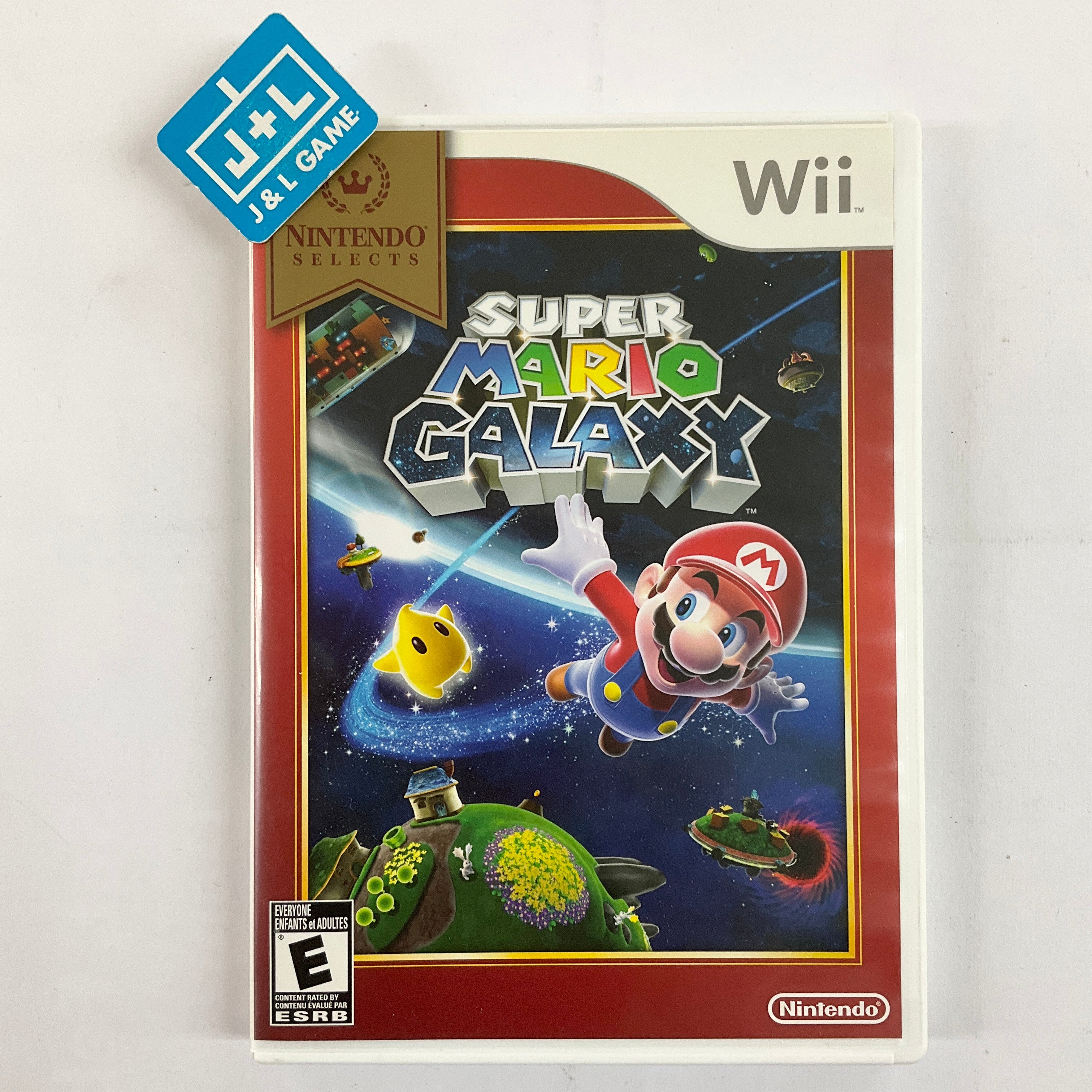 Super Mario Galaxy (Nintendo Selects) - Nintendo Wii [Pre-Owned] Video Games Nintendo   