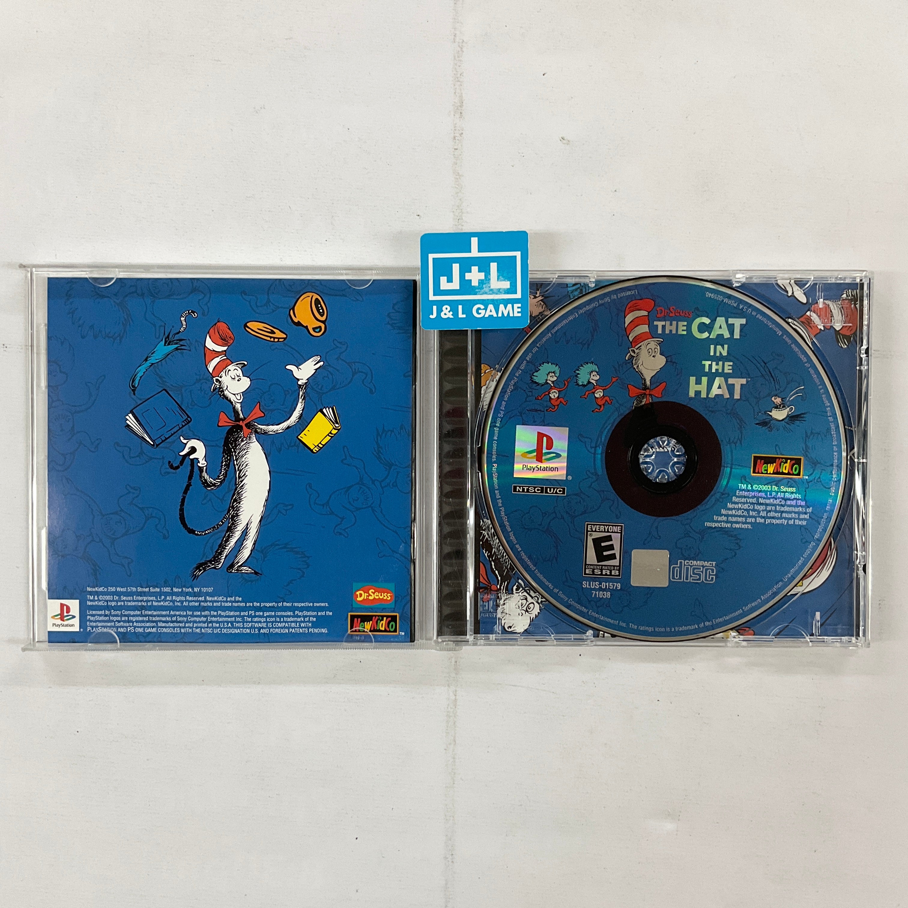 Dr Seuss: The Cat in the Hat - (PS1) Playstation 1 [Pre-Owned] Video Games NewKidCo   