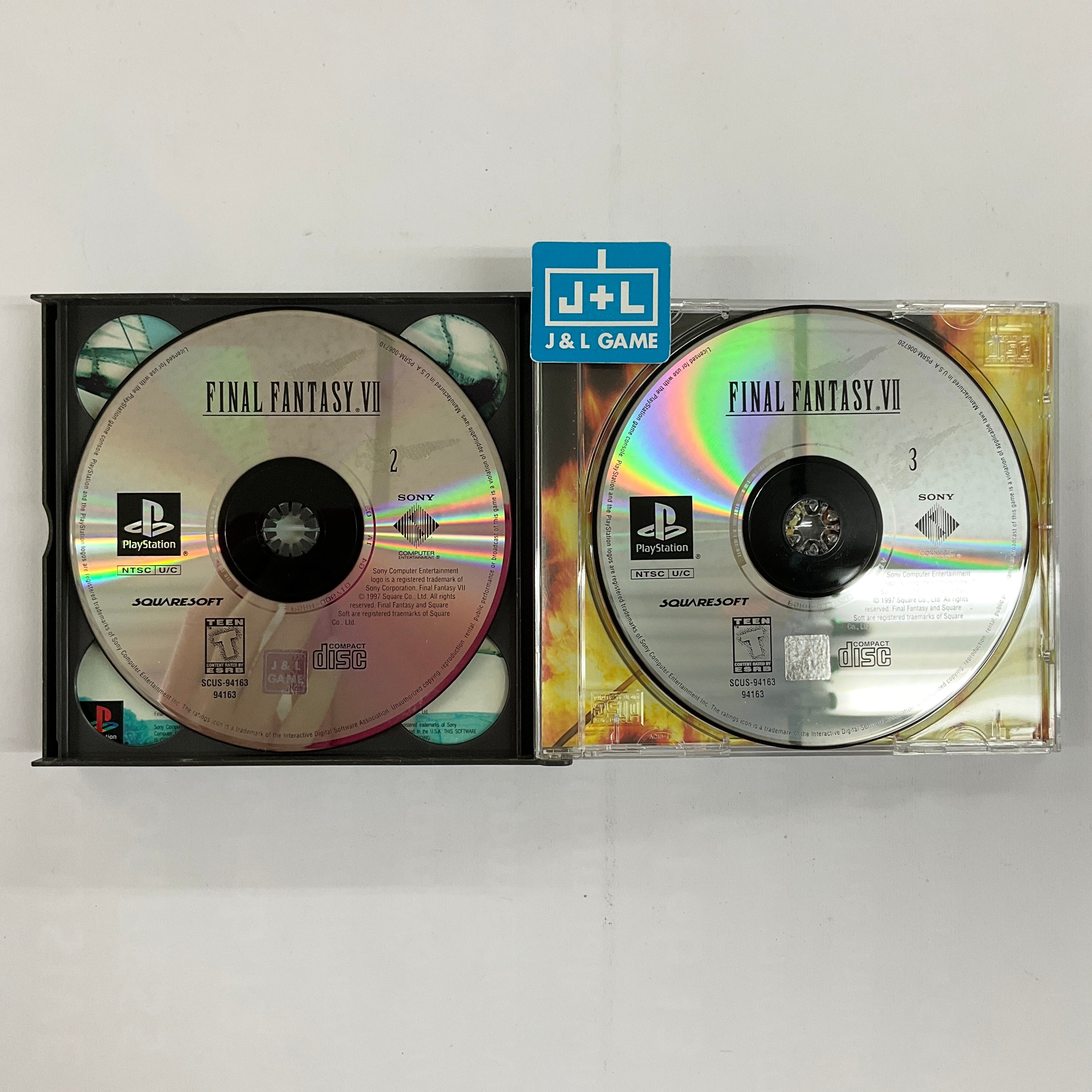 Final Fantasy VII (Greatest Hits) - (PS1) PlayStation 1 [Pre-Owned] Video Games SCEA   