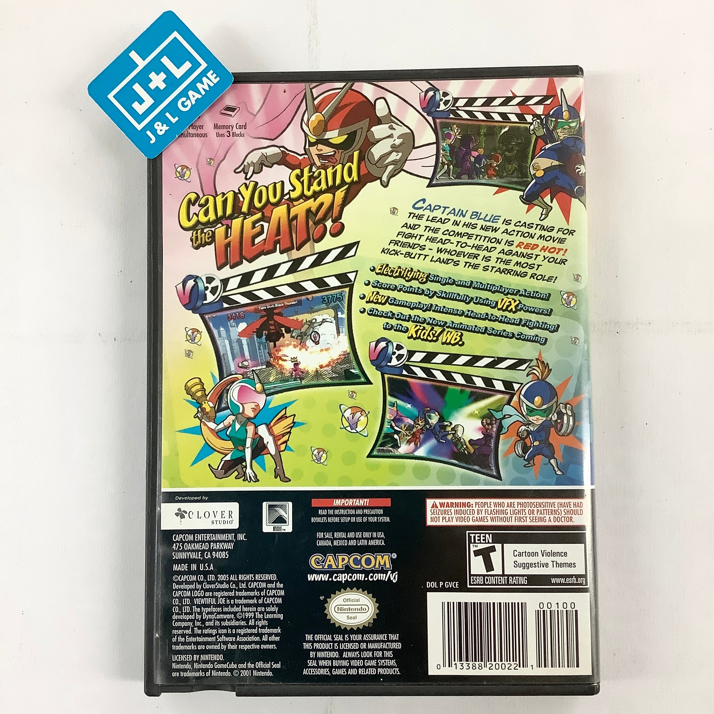 Viewtiful Joe: Red Hot Rumble - (GC) GameCube [Pre-Owned] Video Games Capcom   
