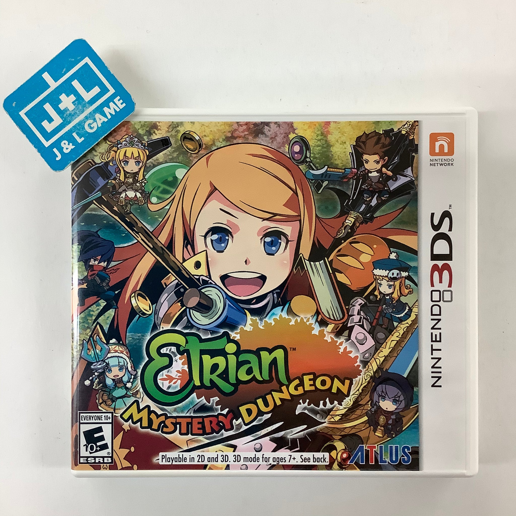 Etrian Mystery Dungeon - Nintendo 3DS [Pre-Owned] Video Games Atlus   