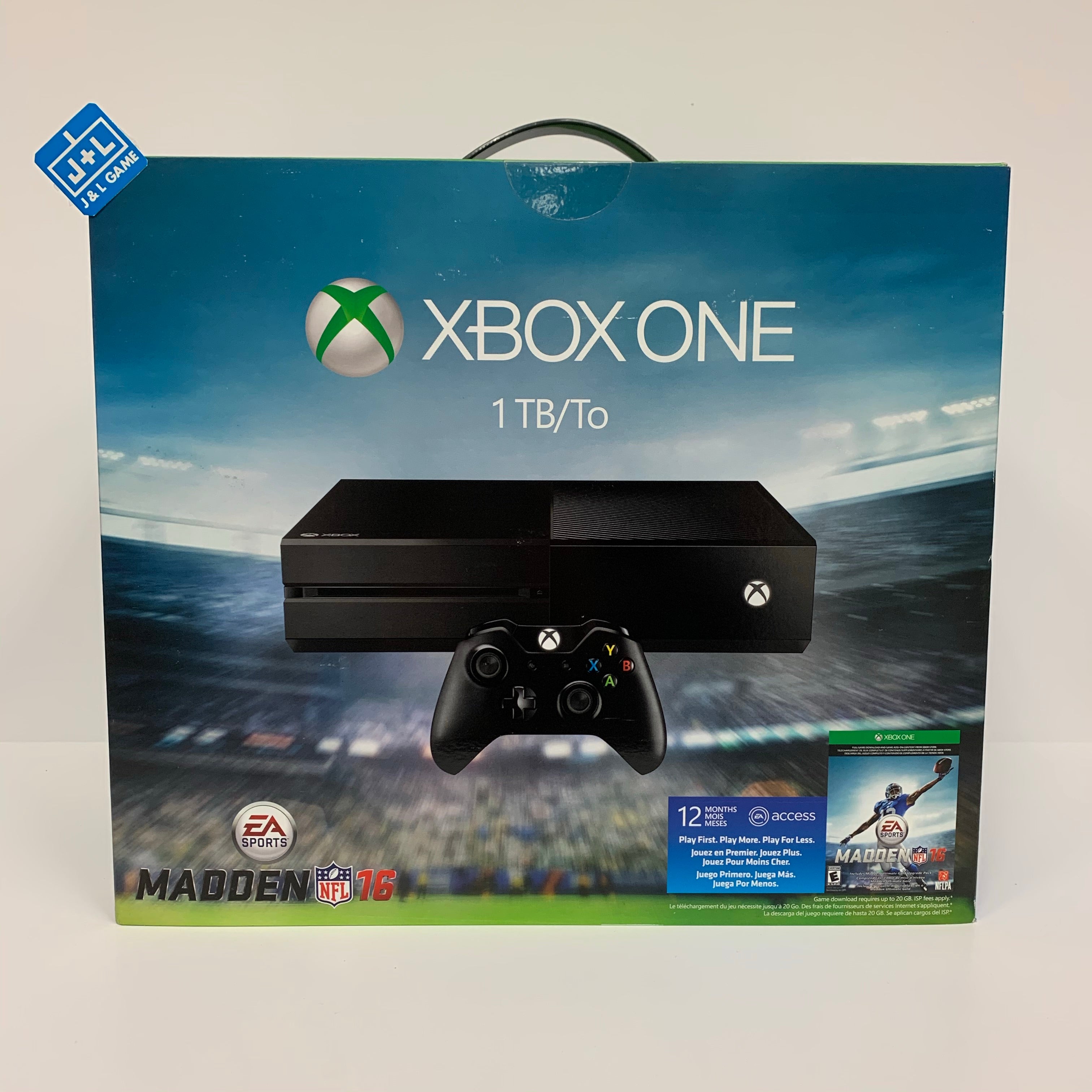 Microsoft Xbox One 1TB Console - EA Sports Madden NFL 16 Bundle Consoles Microsoft   