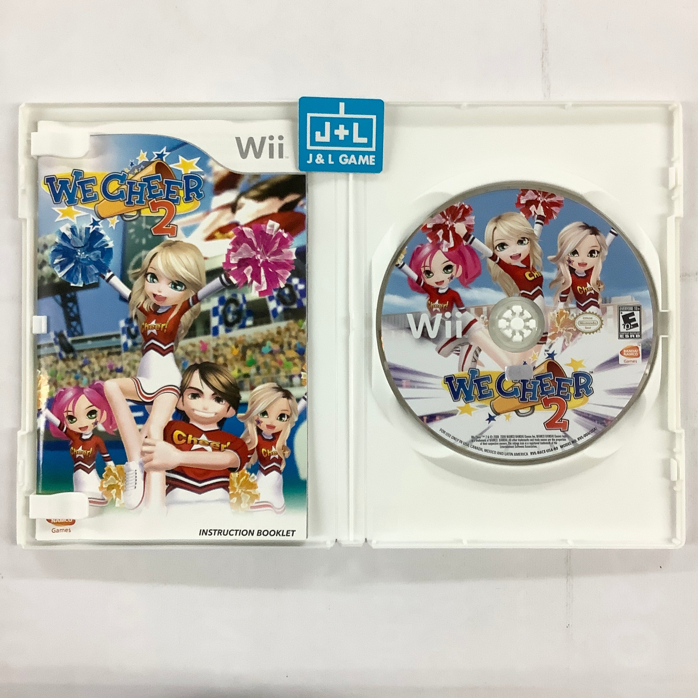 We Cheer 2 - Nintendo Wii [Pre-Owned] Video Games Namco Bandai Games   