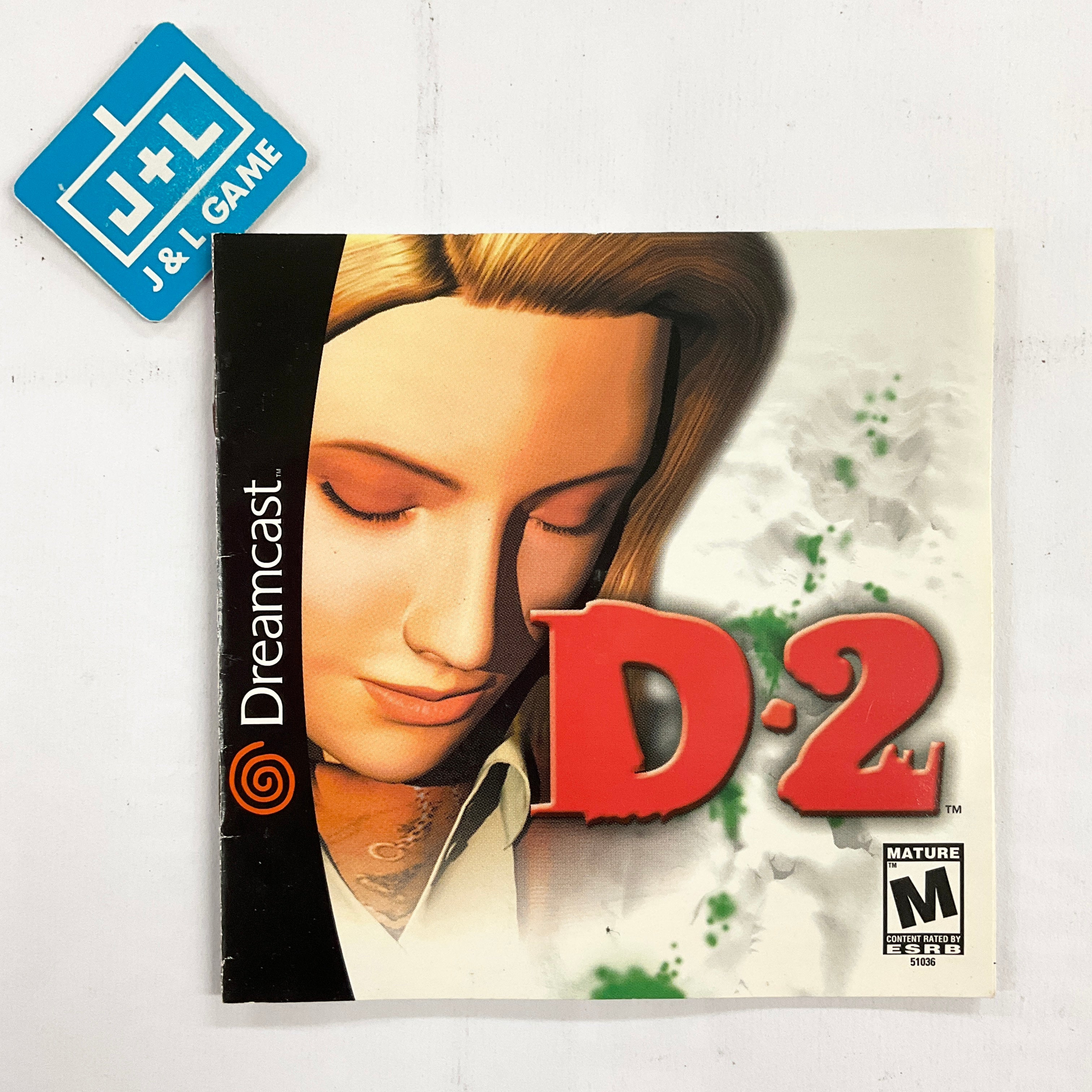 D2 - (DC) SEGA Dreamcast [Pre-Owned] Video Games Sega   