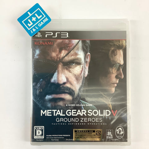 Metal Gear Solid V: Ground Zeroes - (PS3) PlayStation 3 (Japanese Import) Video Games Konami   