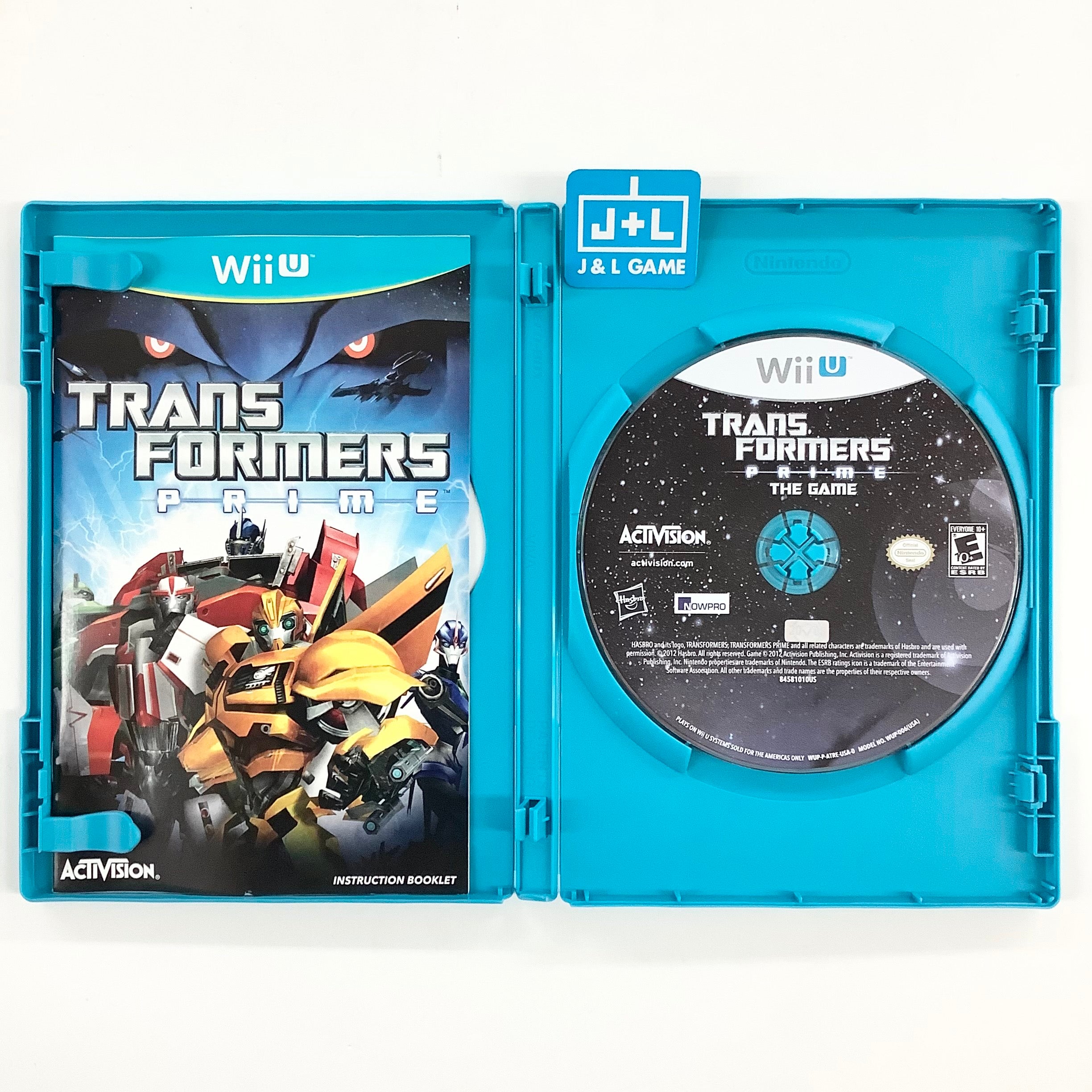 Transformers Prime: The Game - Nintendo Wii U [Pre-Owned] Video Games Activision   