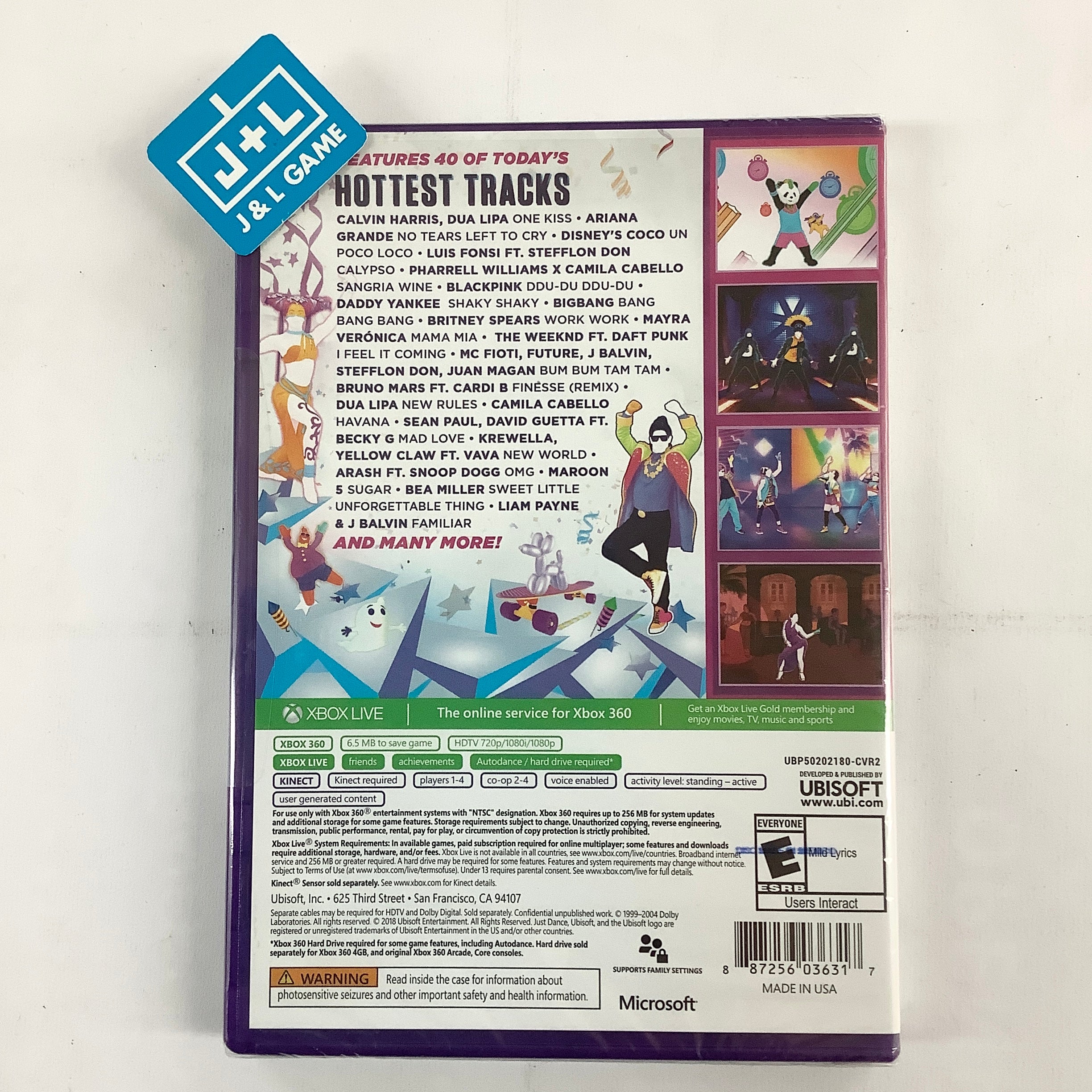 Just Dance 2019 (Kinect Required) - Xbox 360 Video Games Ubisoft   