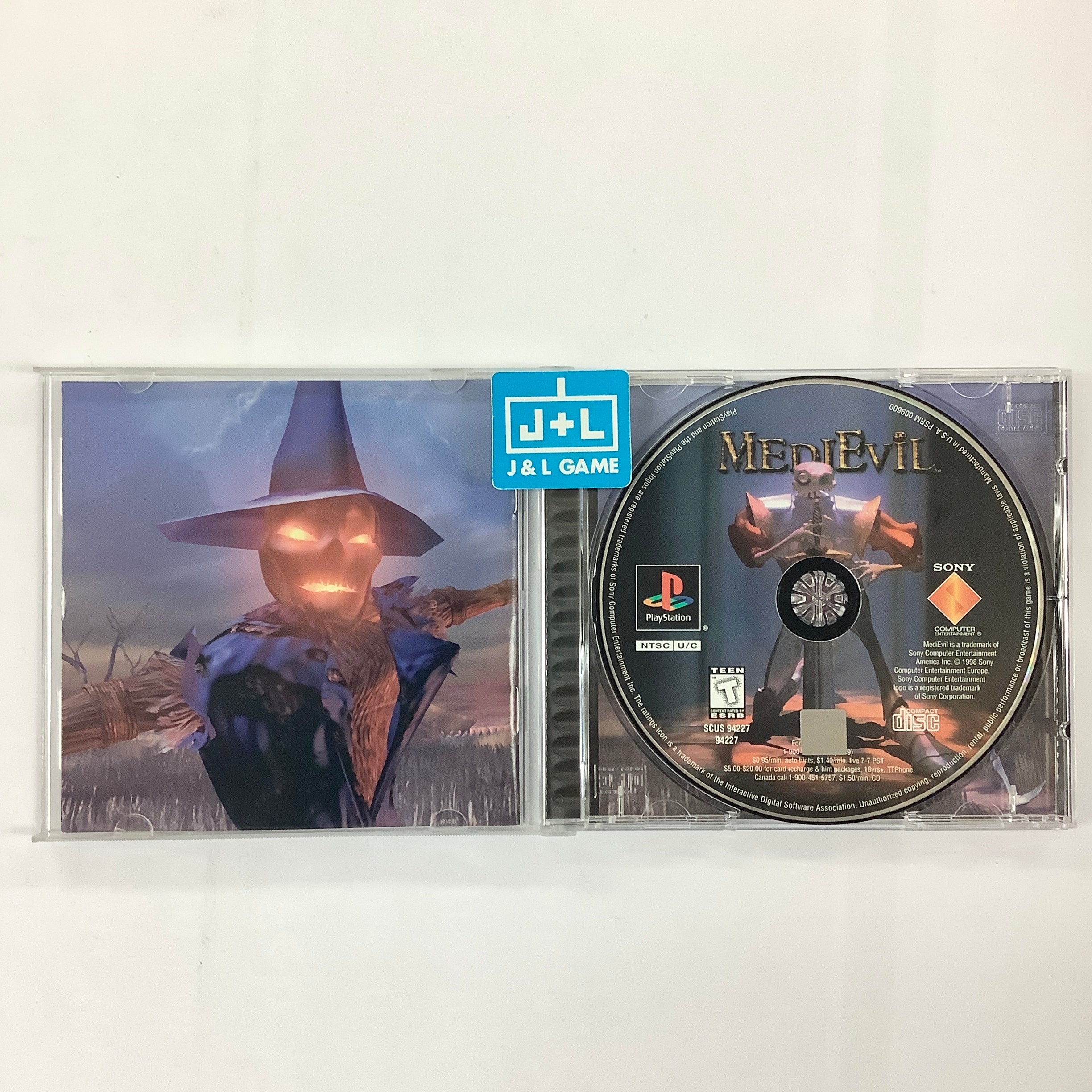 MediEvil - (PS1) PlayStation 1 [Pre-Owned] Video Games SCEA   