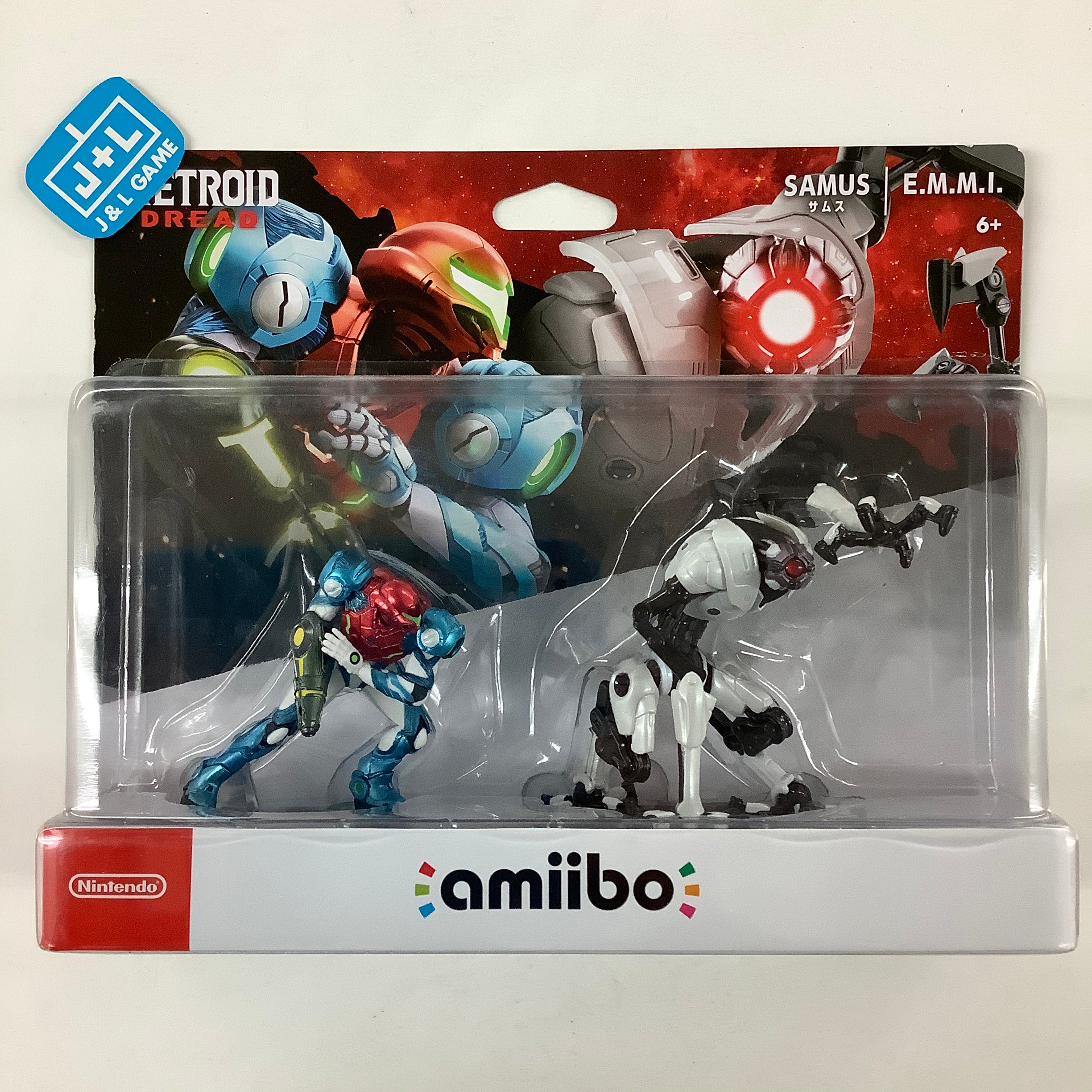 Samus & E.M.M.I. 2-Pack (Metroid Dread) - Nintendo Switch Amiibo Amiibo Nintendo   