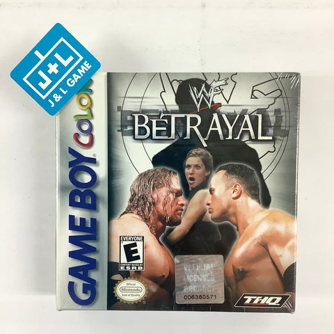 WWF Betrayal - (GBC) Game Boy Color Video Games THQ   