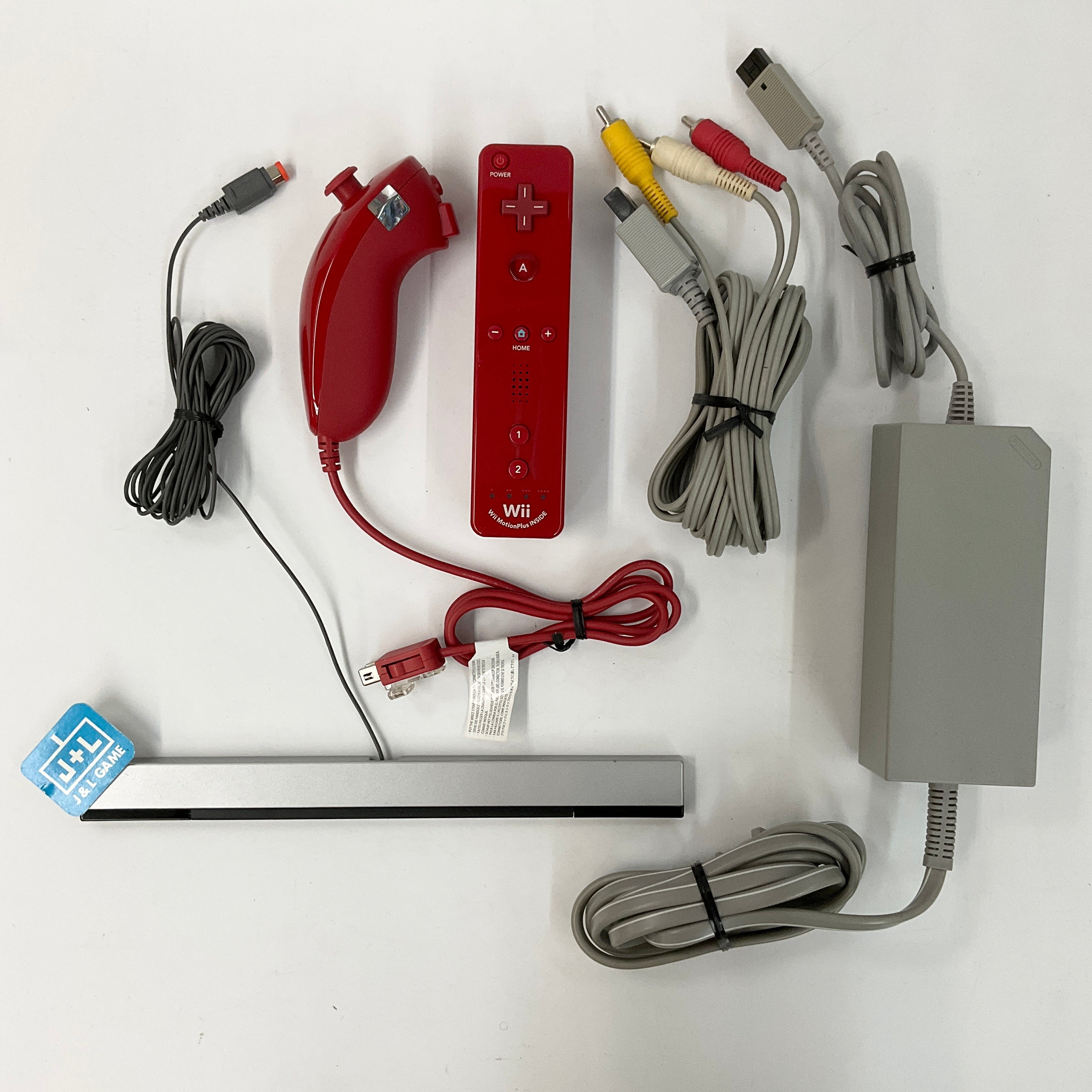 Nintendo Wii Console (Red) - Nintendo Wii [Pre-Owned] Consoles Nintendo   