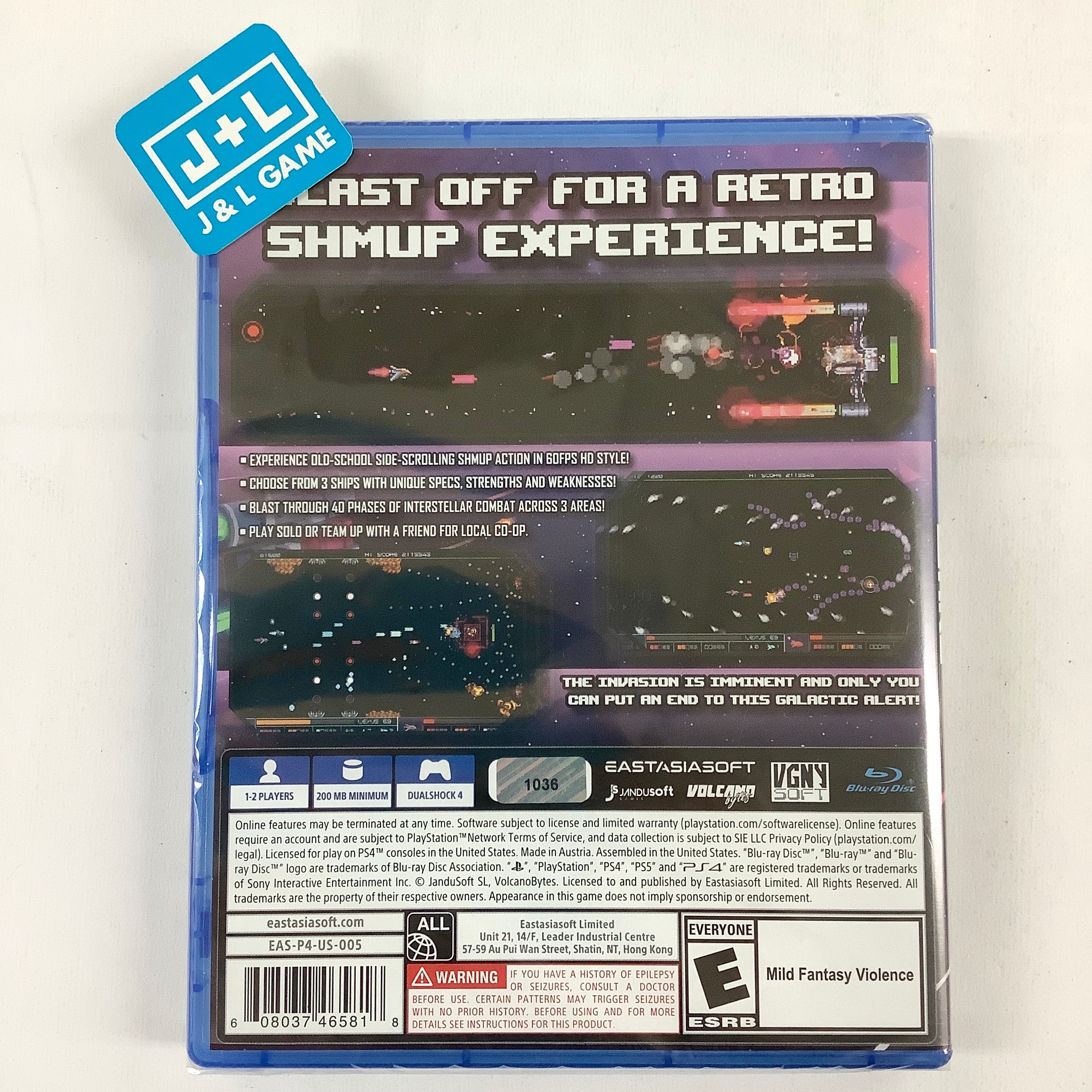 Galactic Wars EX - (PS4) PlayStation 4 Video Games EastAsiaSoft   