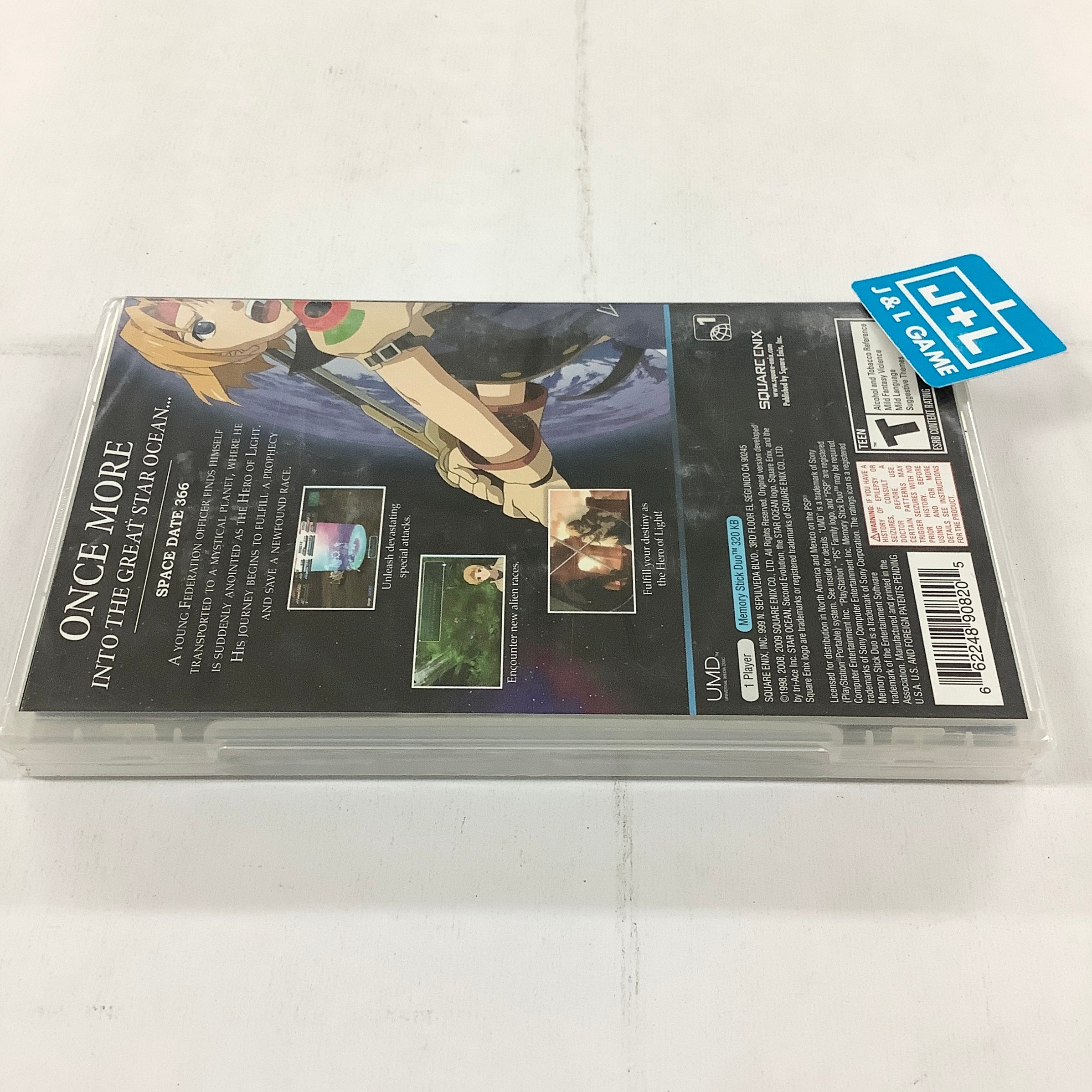 Star Ocean: Second Evolution - Sony PSP Video Games Square Enix   