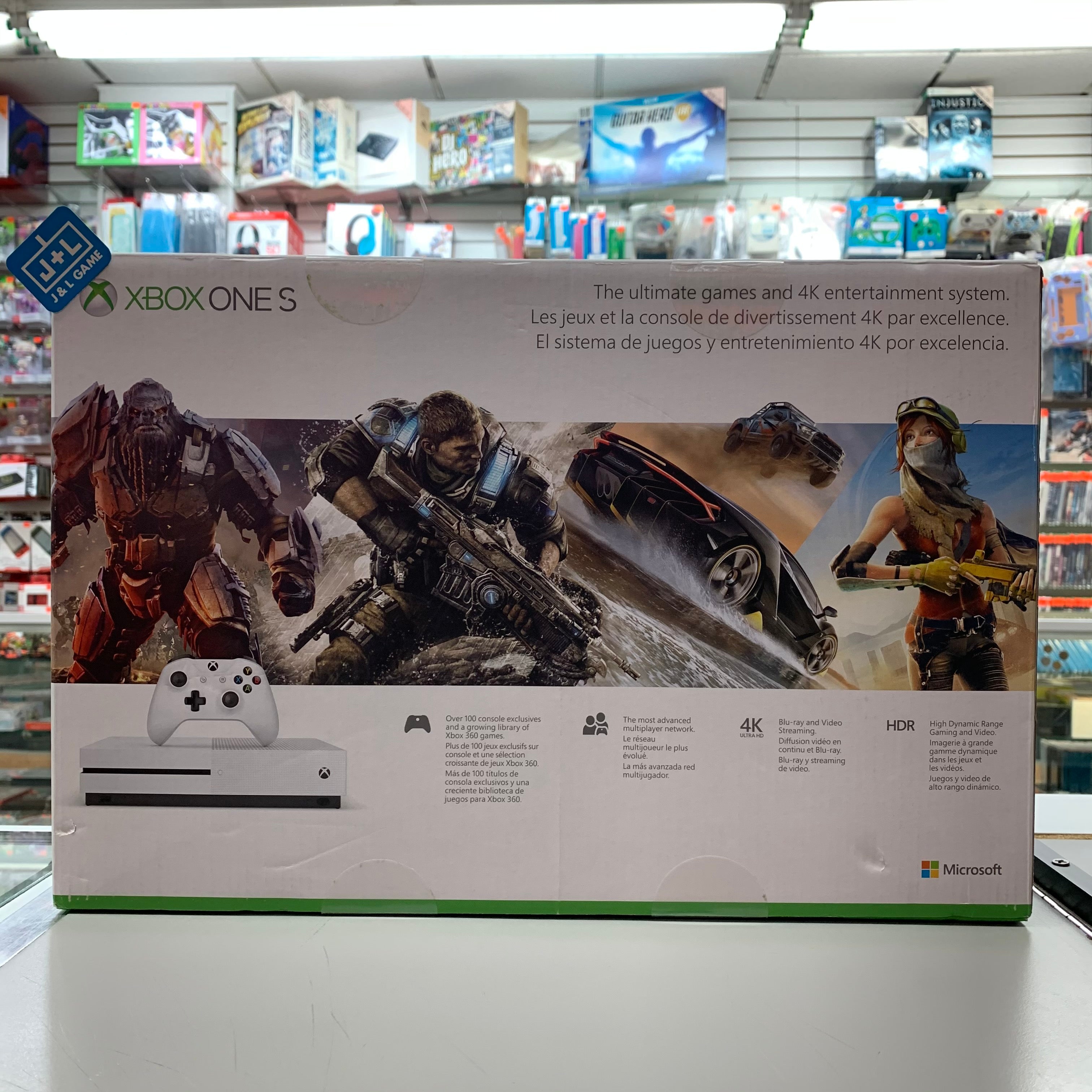 Microsoft Xbox One S 1TB Console - Xbox One Consoles Microsoft   
