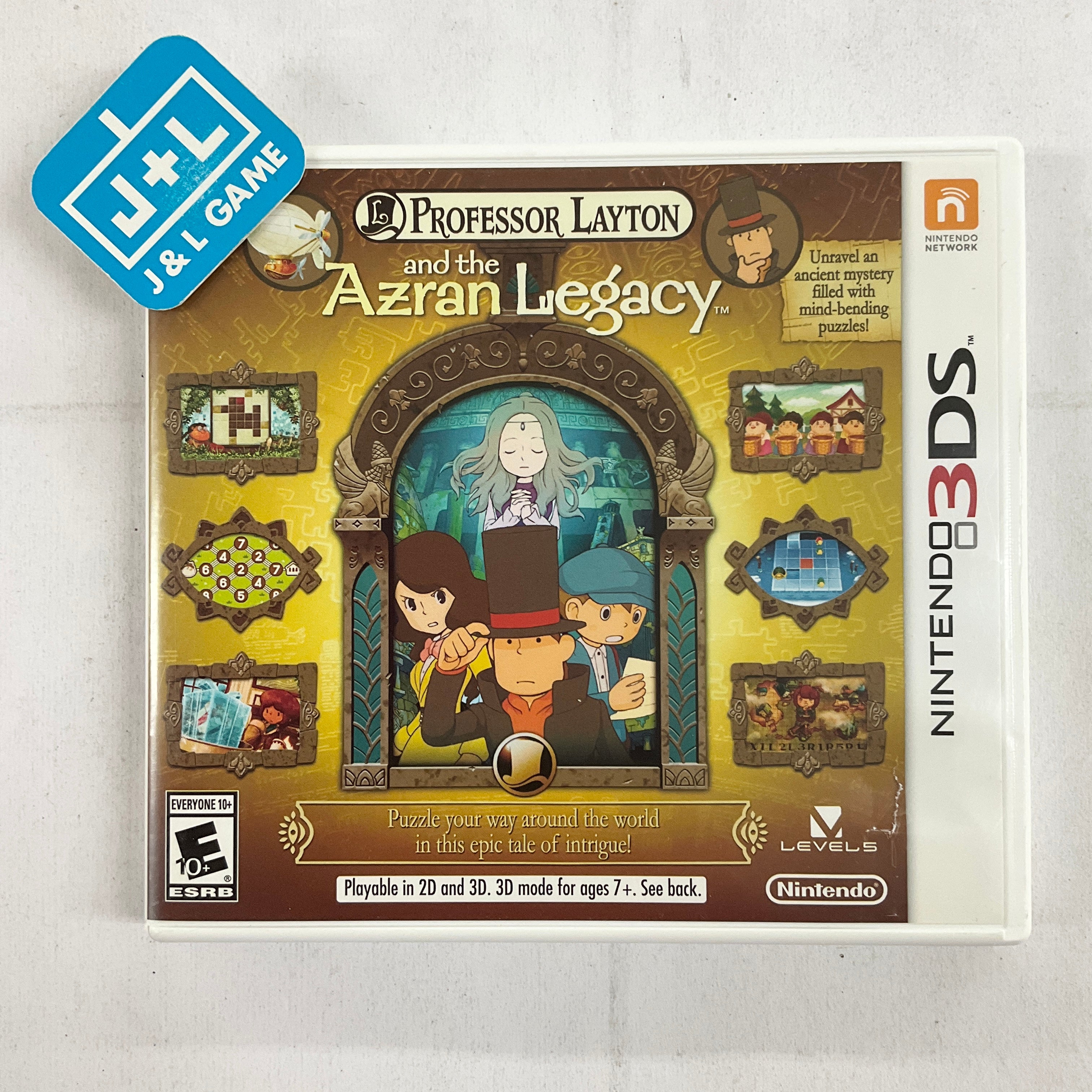 Professor Layton and the Azran Legacy - Nintendo 3DS [Pre-Owned] Video Games Nintendo   