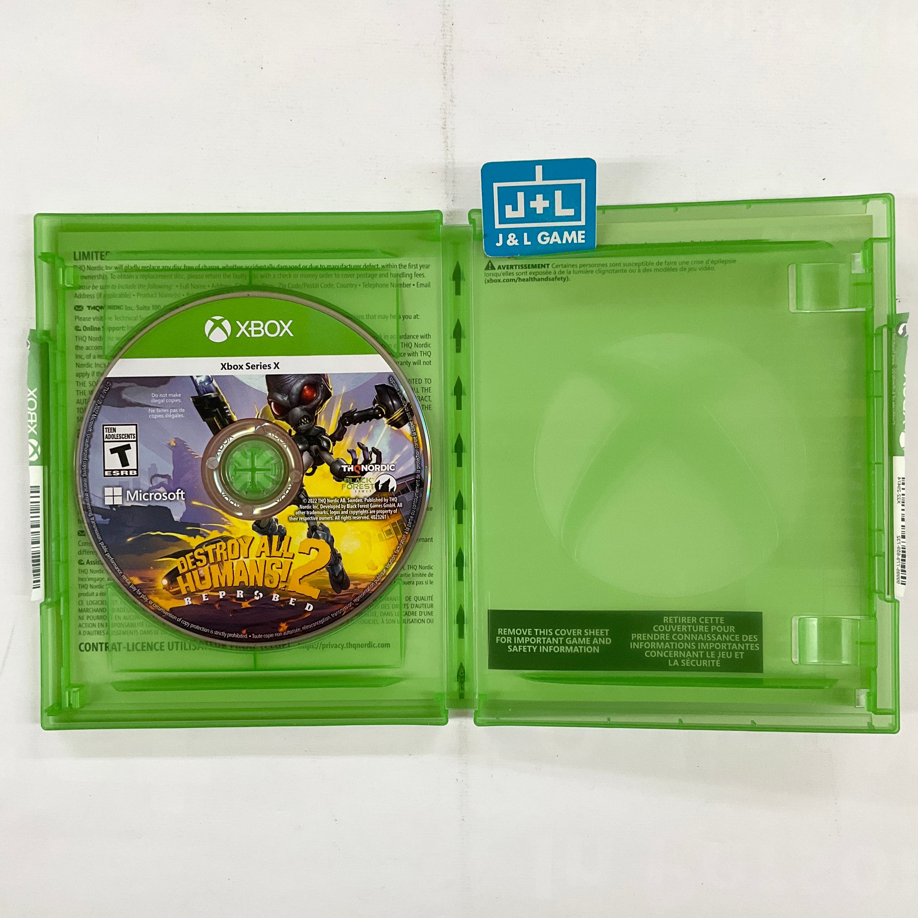 Destroy All Humans! 2 Reprobed - (XSX) Xbox Series X [UNBOXING