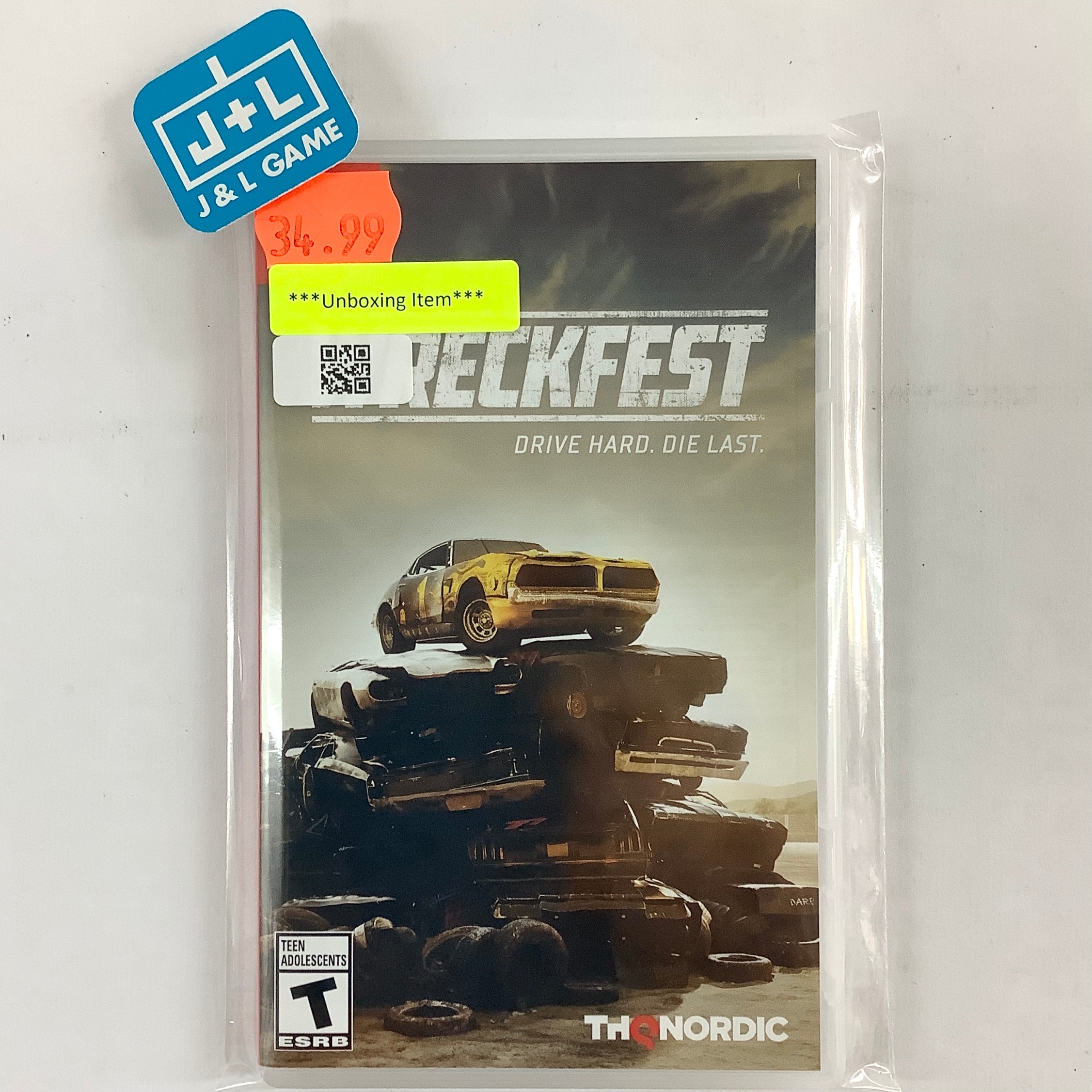 Wreckfest - (NSW) Nintendo Switch [UNBOXING] Video Games THQ Nordic   