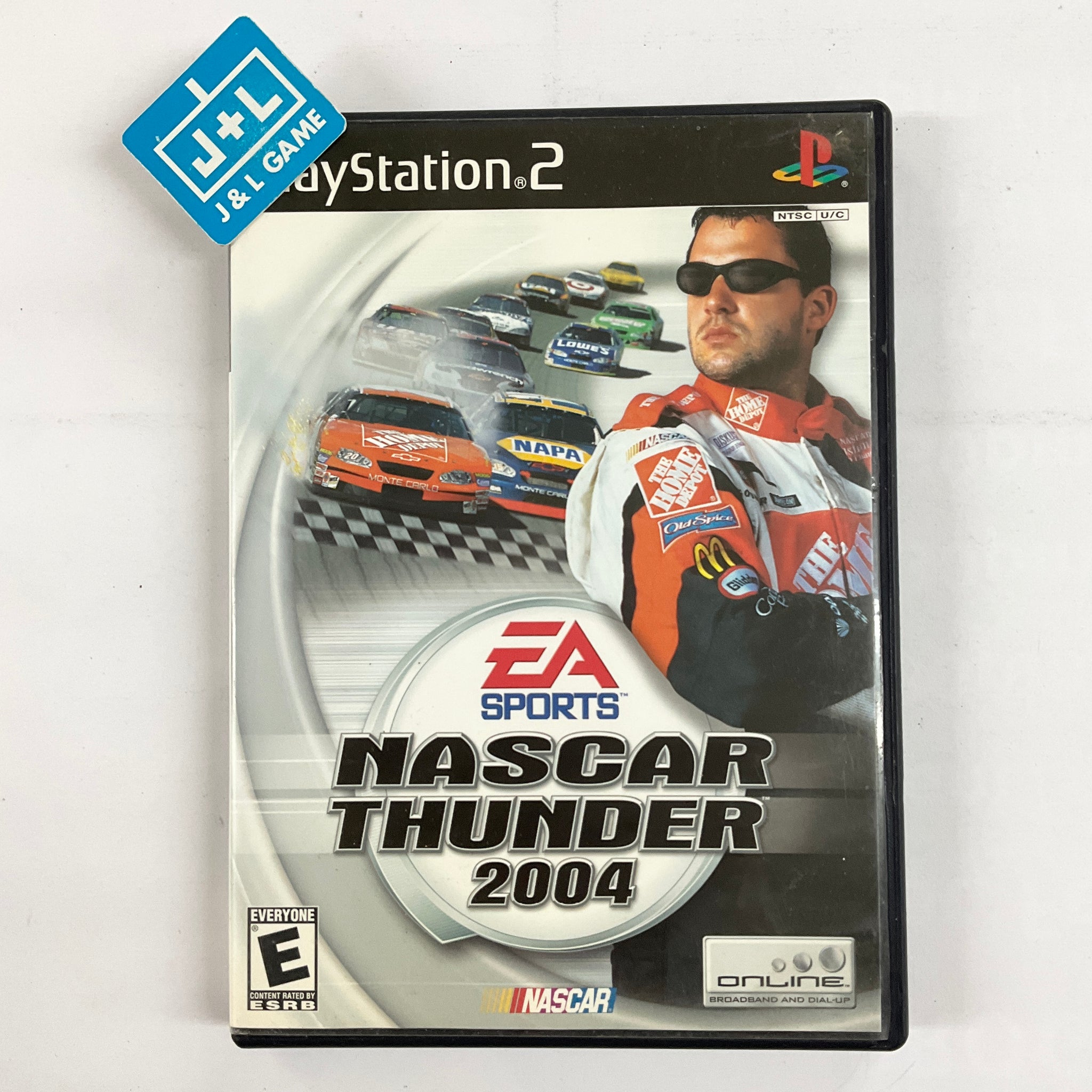 NASCAR Thunder 2004 - (PS2) PlayStation 2 [Pre-Owned] Video Games Electronic Arts   