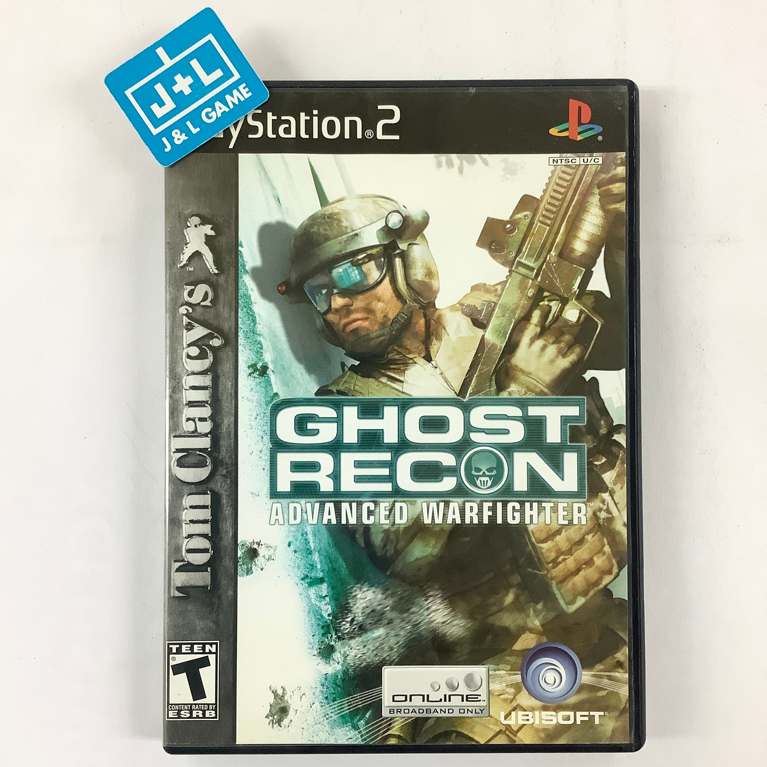 Tom Clancy's Ghost Recon Advanced Warfighter - (PS2) PlayStation 2 [Pre-Owned] Video Games Ubisoft   