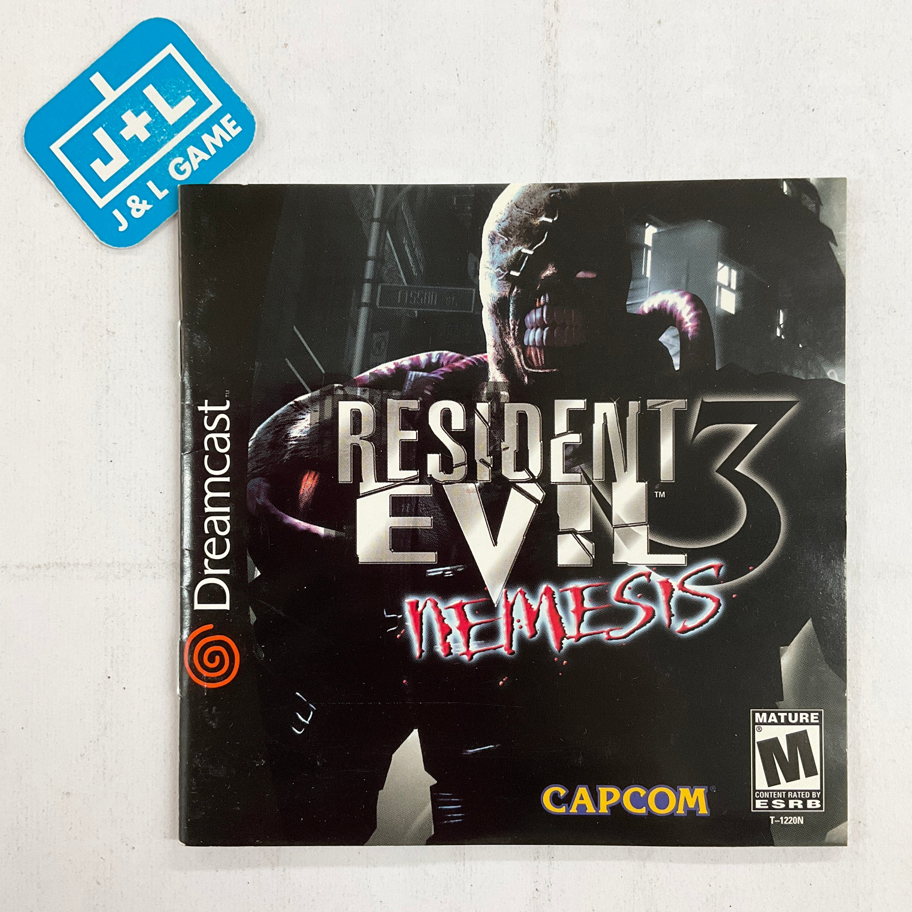 Resident Evil 3: Nemesis - (DC) SEGA Dreamcast [Pre-Owned] Video Games Capcom   