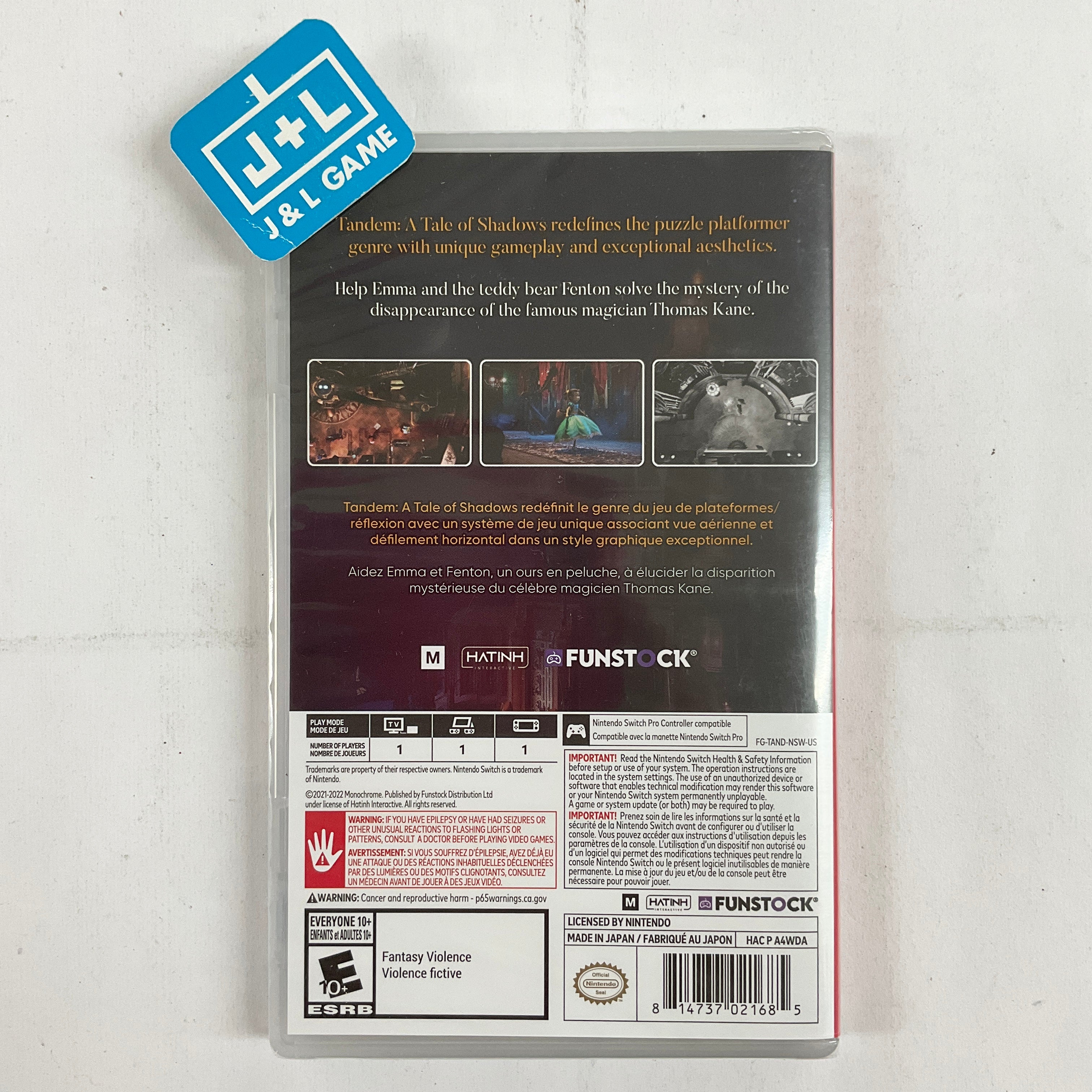 Tandem: A Tale of Shadows - (NSW) Nintendo Switch Video Games FUNSTOCK   