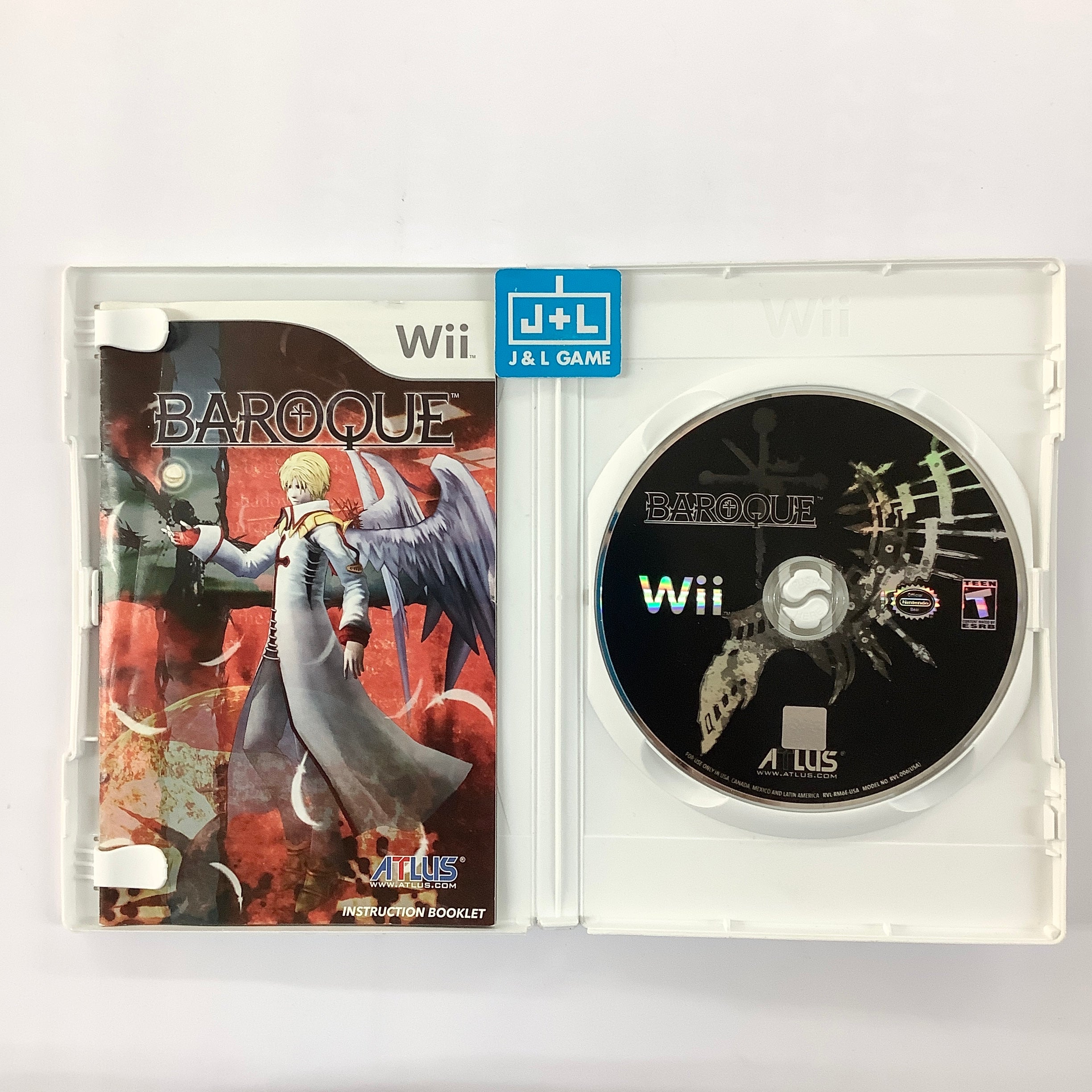 Baroque - Nintendo Wii [Pre-Owned] Video Games Atlus   