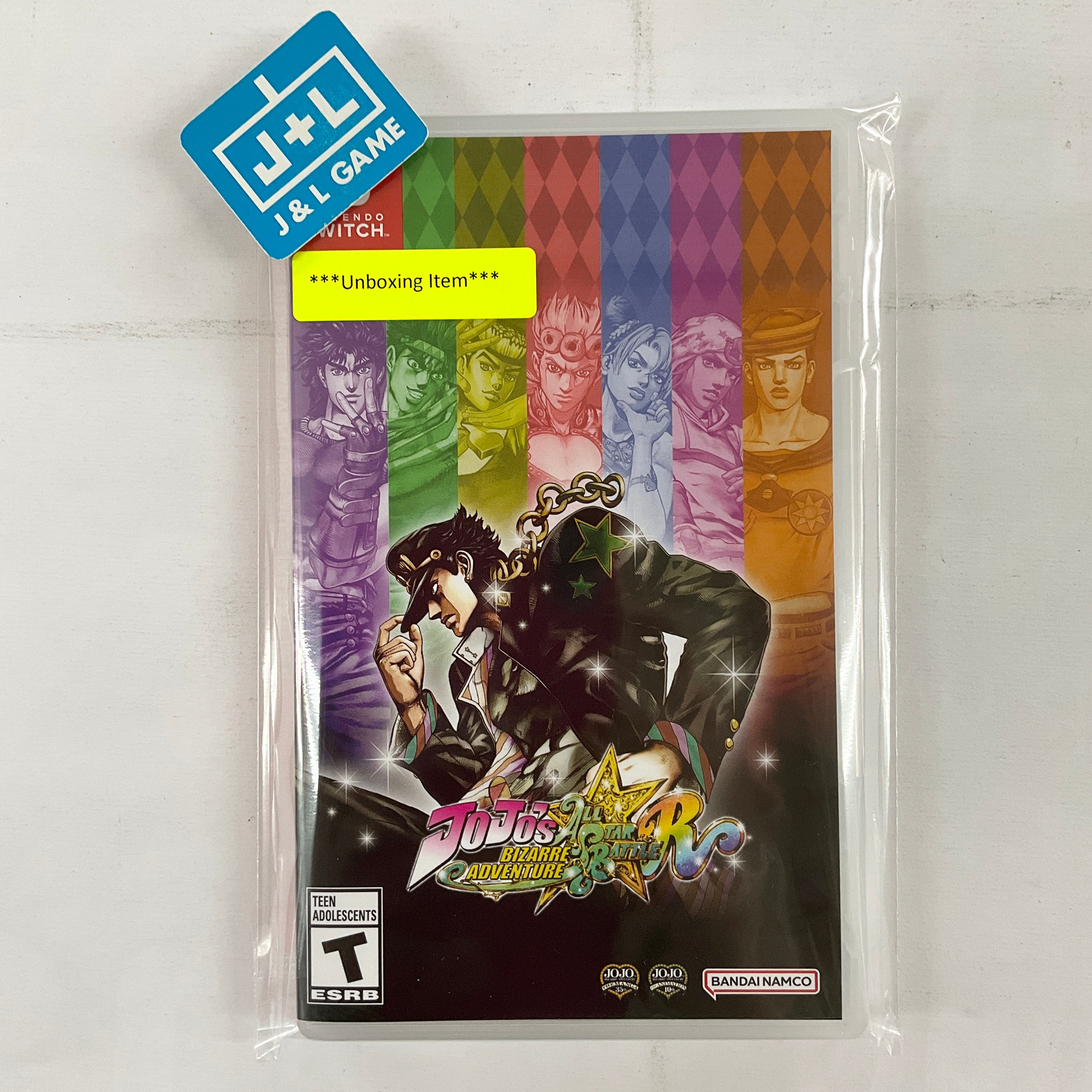 JoJo’s Bizarre Adventure: All-Star Battle R - (NSW) Nintendo Switch [UNBOXING] Video Games BANDAI NAMCO Entertainment   
