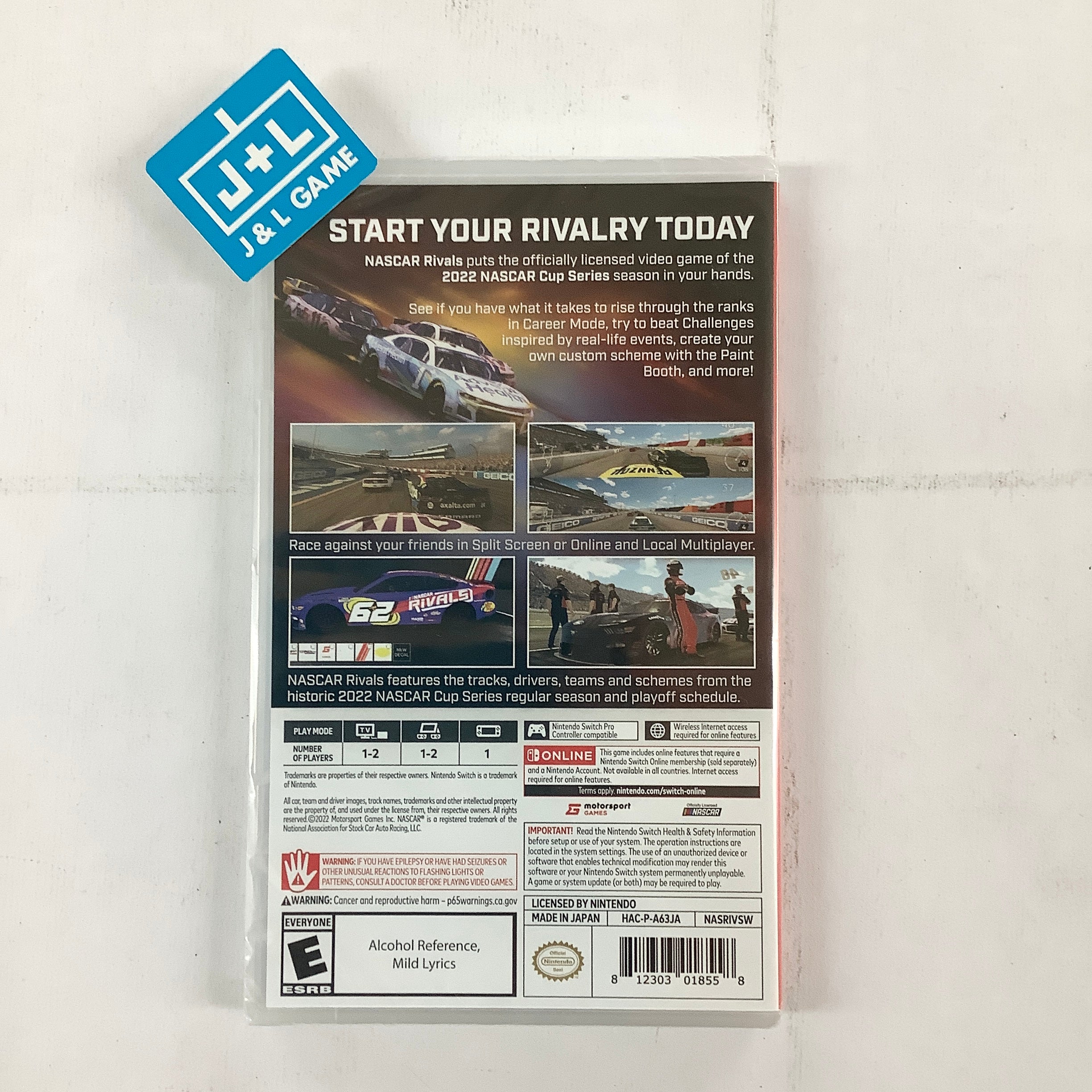 NASCAR Rivals - (NSW) Nintendo Switch Video Games Motorsport Games   