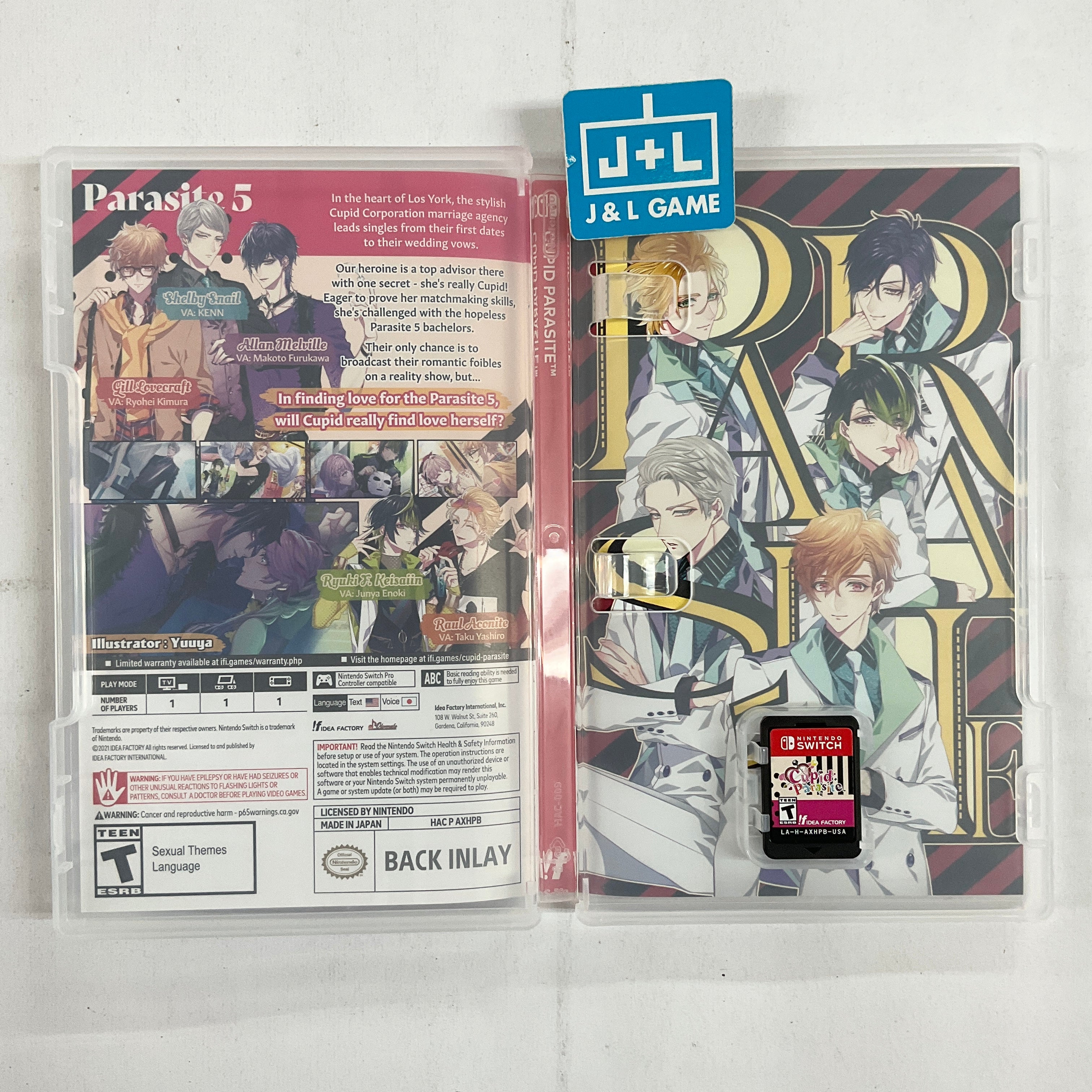 Cupid Parasite - (NSW) Nintendo Switch [Pre-Owned] Video Games Idea Factory International   