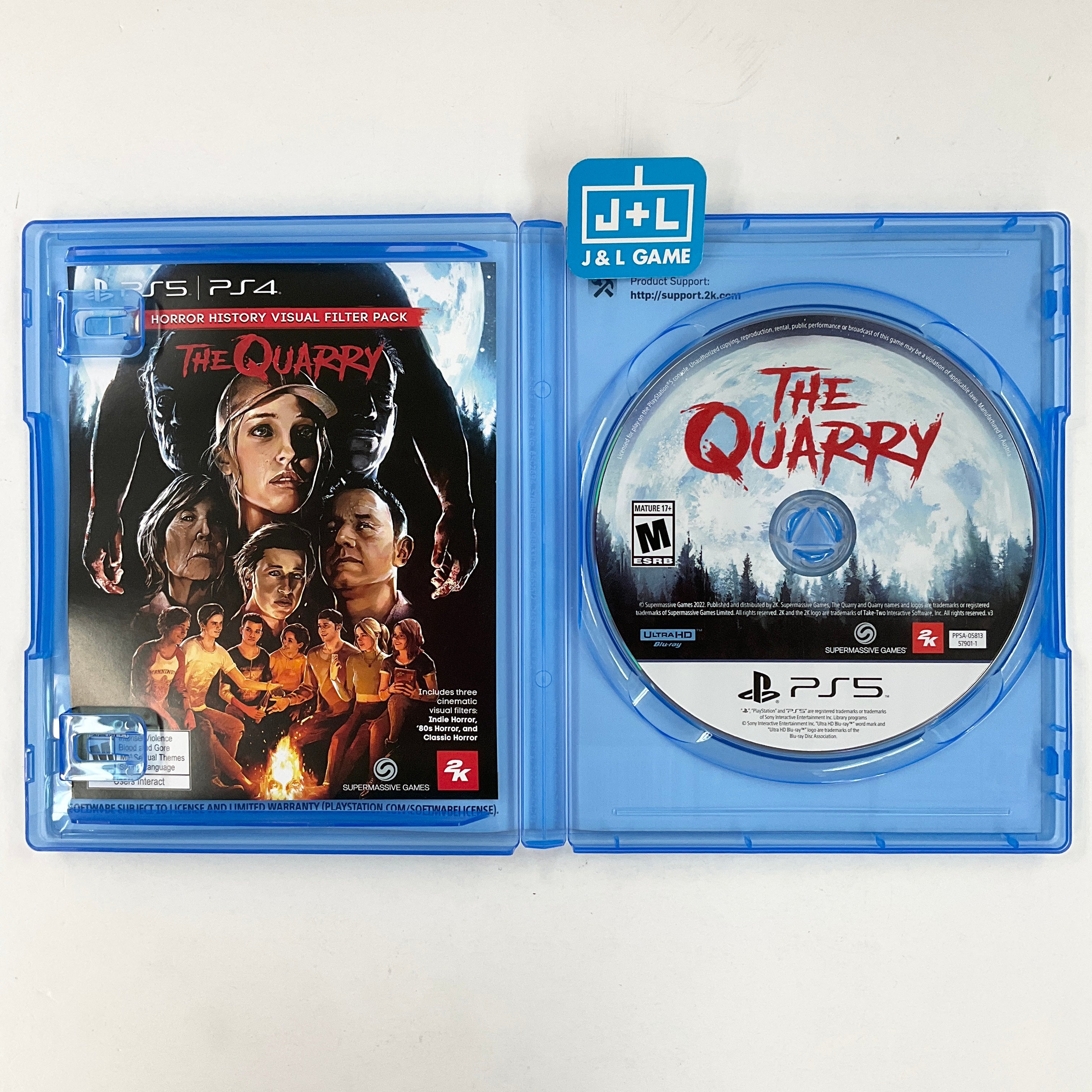 The Quarry - (PS5) PlayStation 5 [UNBOXING] Video Games 2K   