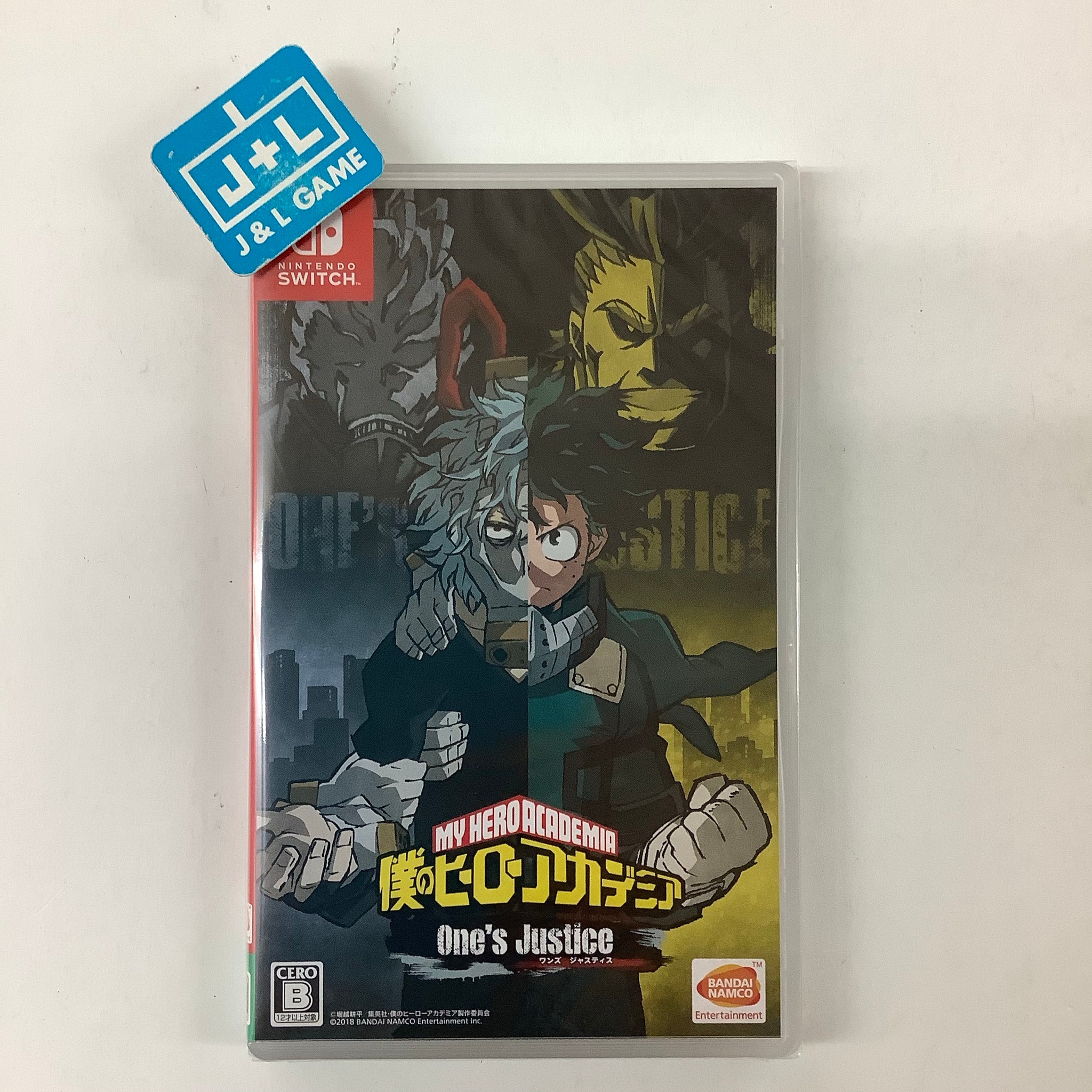 My Hero Academia: One's Justice - (NSW) Nintendo Switch (Japanese Import) Video Games Bandai Namco Games   