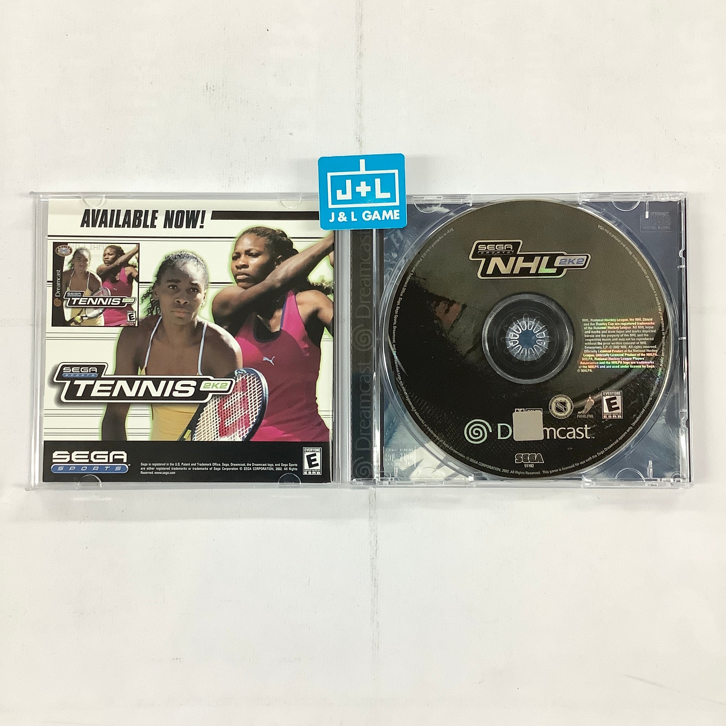 NHL 2K2 - (DC) SEGA Dreamcast  [Pre-Owned] Video Games Sega   