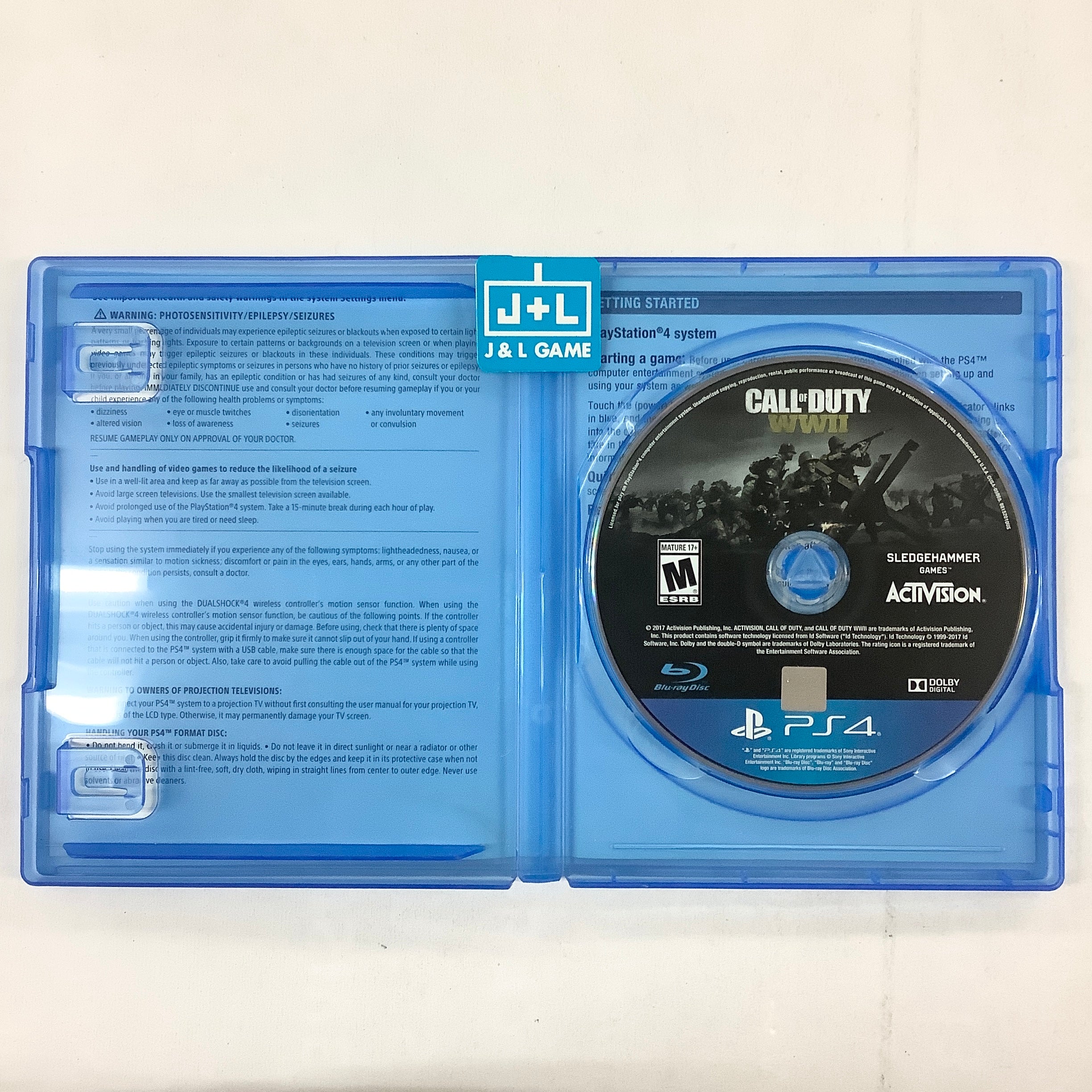 Call of Duty: WWII - (PS4) PlayStation 4 [Pre-Owned] Video Games Activision   