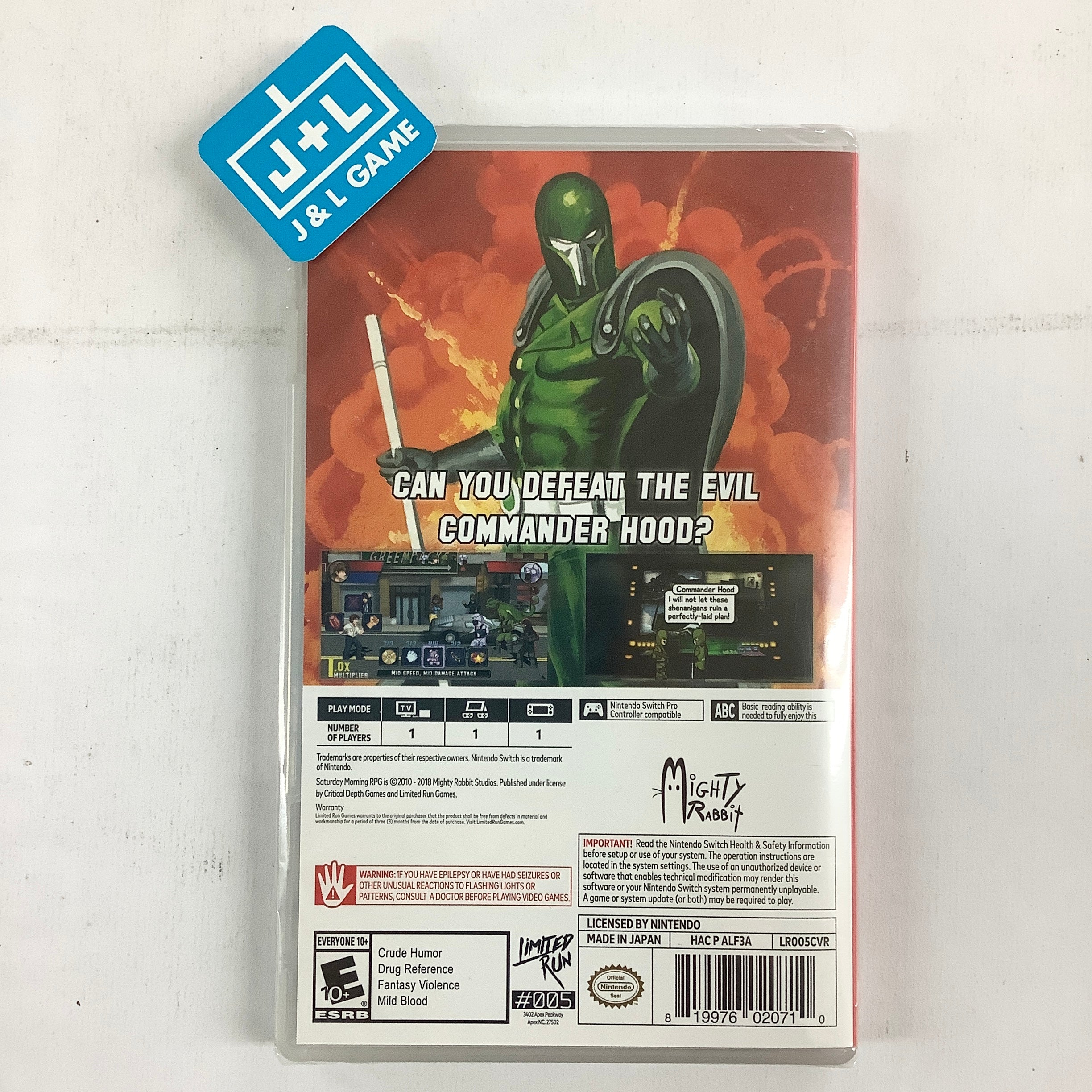 Saturday Morning RPG (Limited Run #005) - (NSW) Nintendo Switch Video Games Limited Run Games   