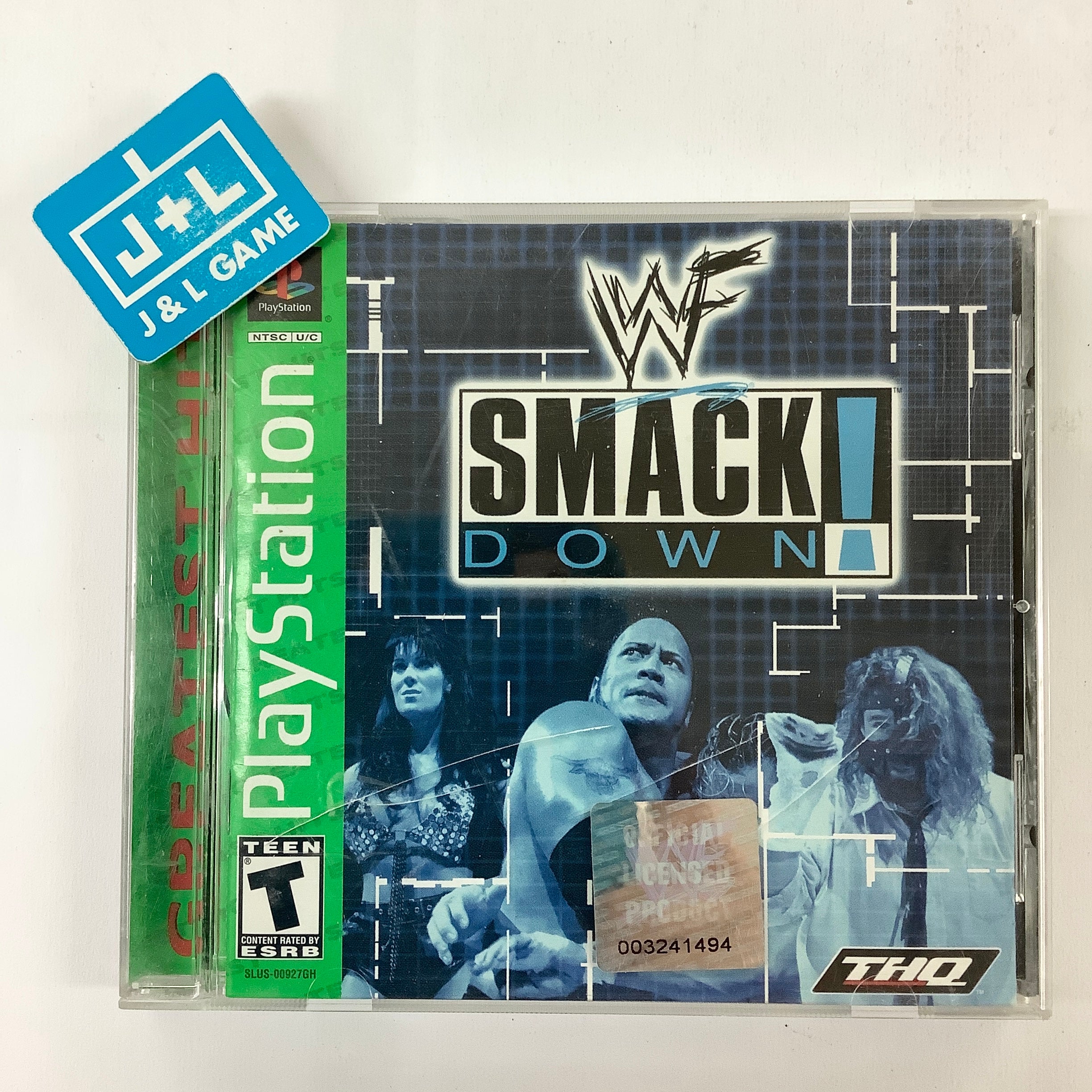 WWF SmackDown! (Greatest Hits) - (PS1) PlayStation 1 [Pre-Owned] Video Games THQ   