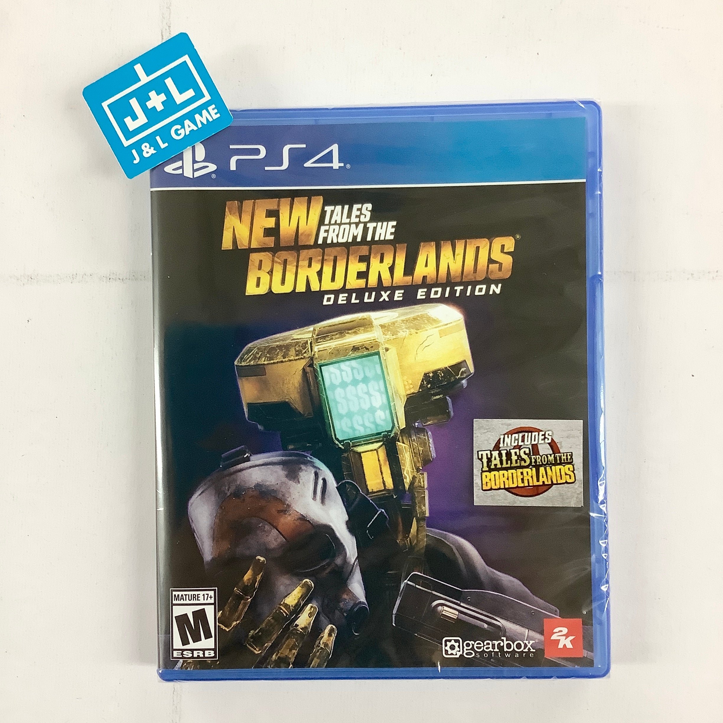 New Tales from the Borderlands (Deluxe Edition) - (PS4) PlayStation 4 Video Games 2K Games