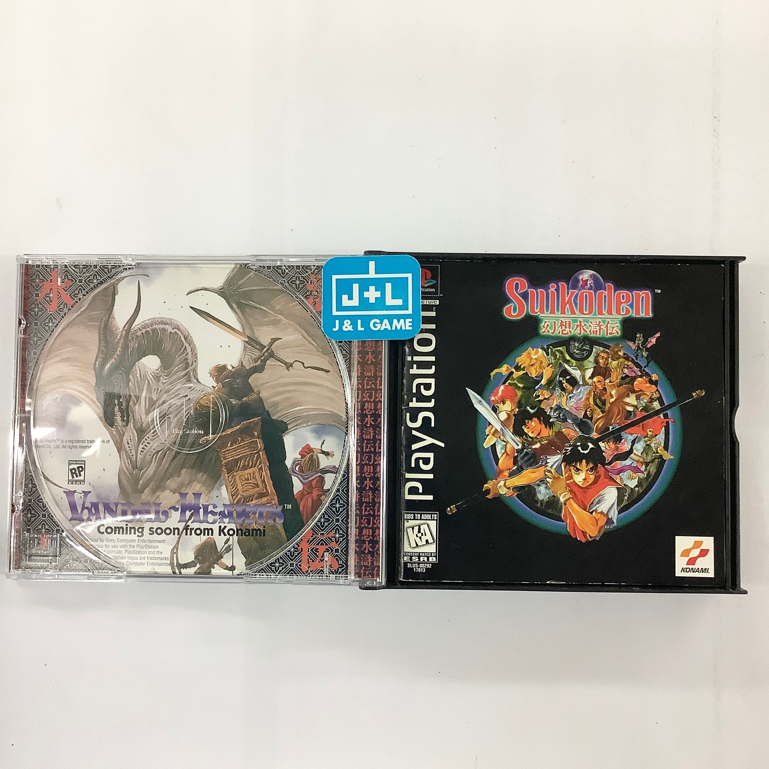 Suikoden - (PS1) PlayStation 1 [Pre-Owned] Video Games Konami   